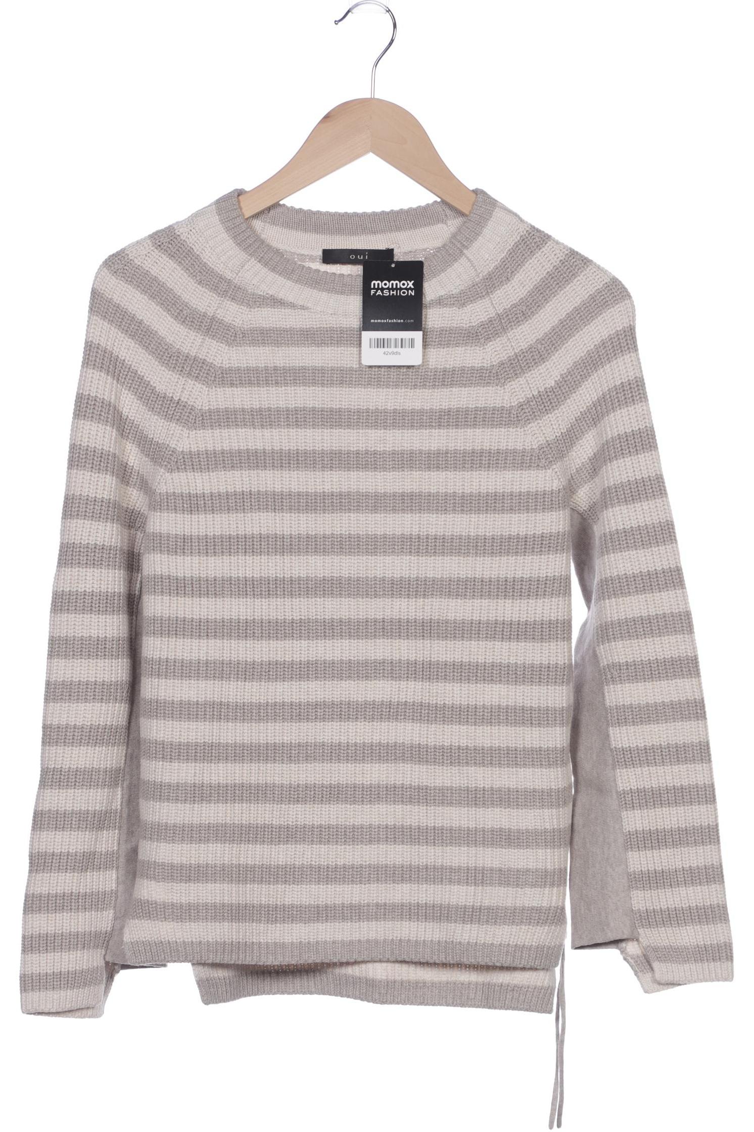 

Oui Damen Pullover, grau, Gr. 38
