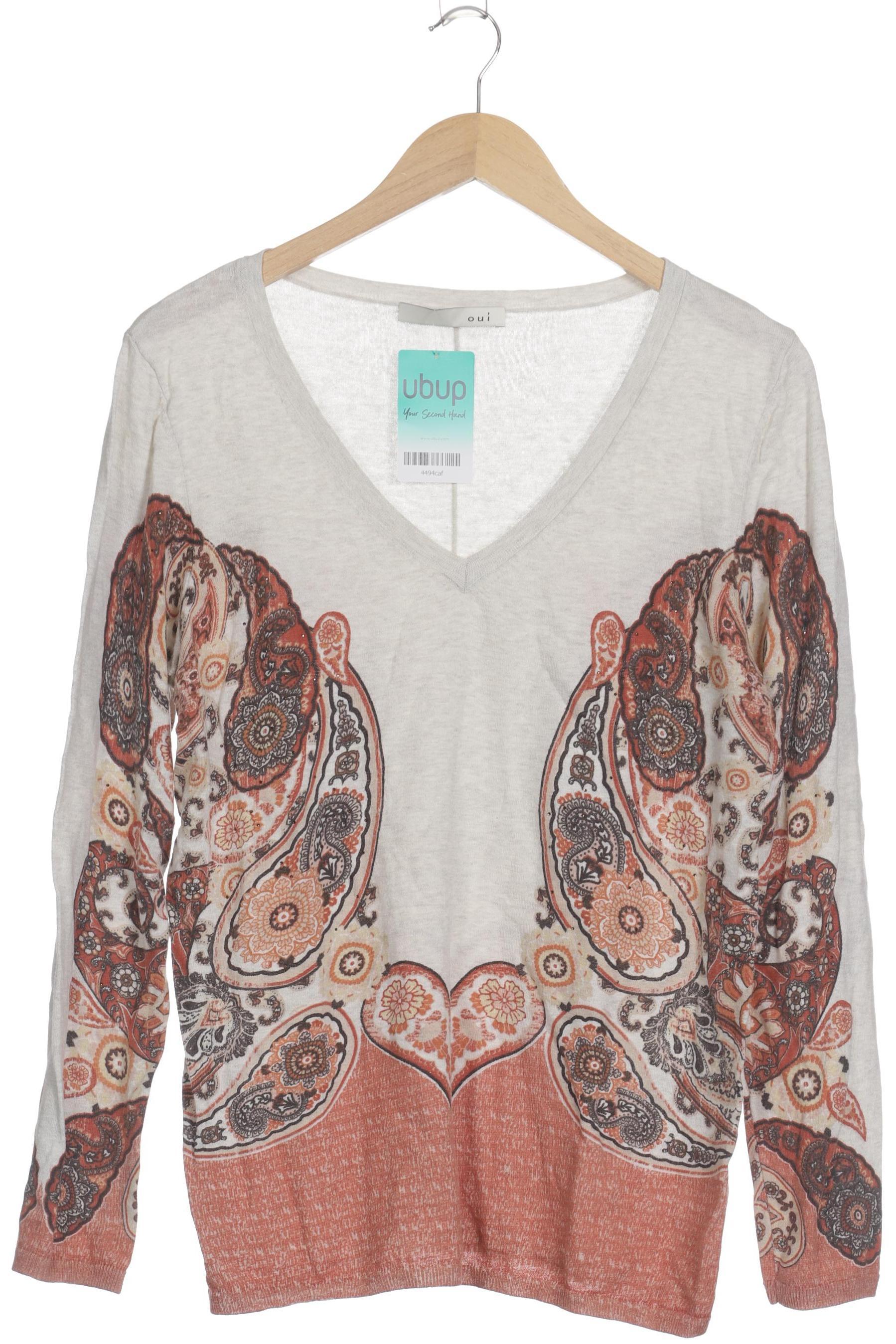 

Oui Damen Pullover, beige, Gr.