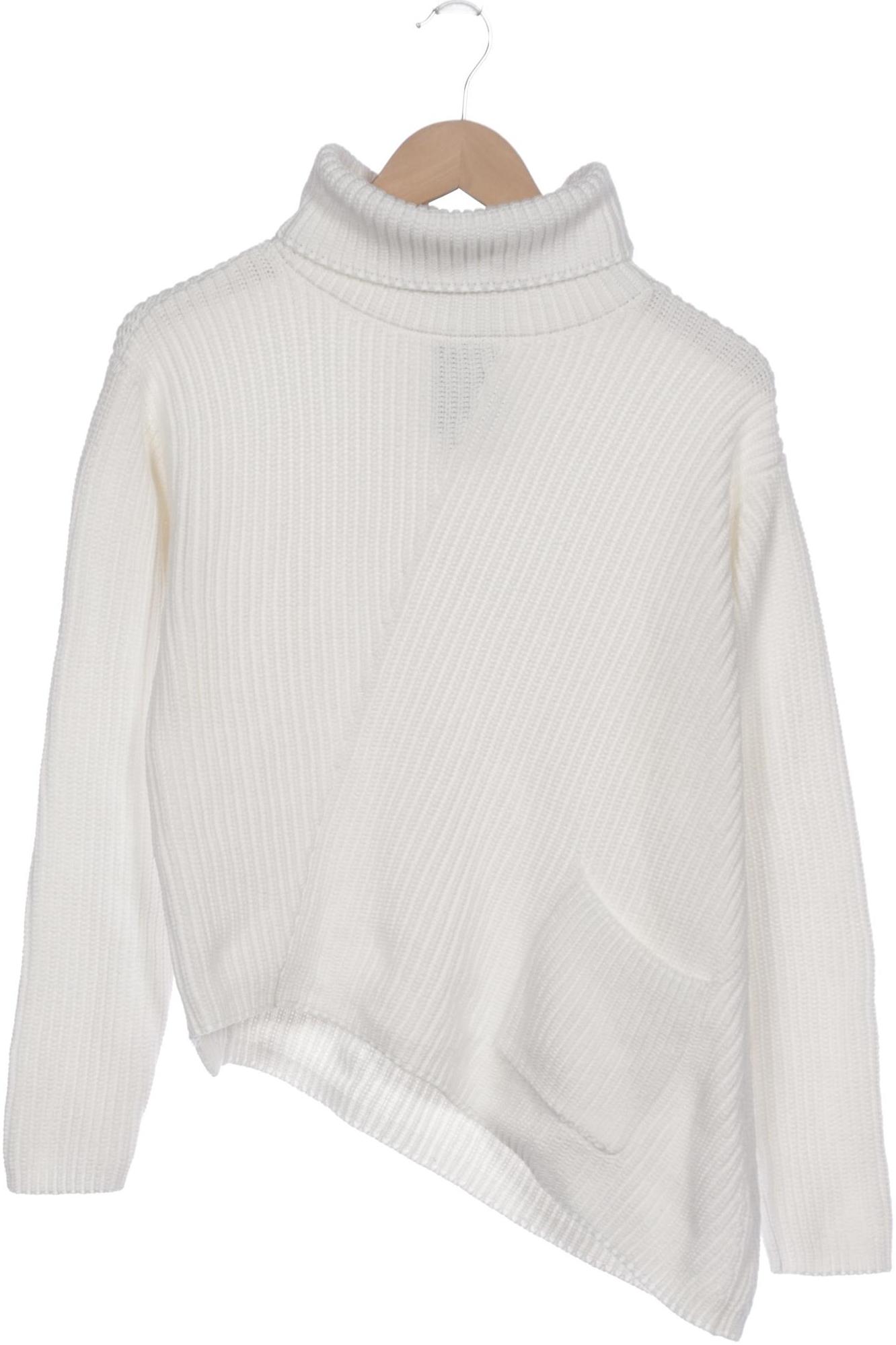 

Oui Damen Pullover, weiß, Gr. 34