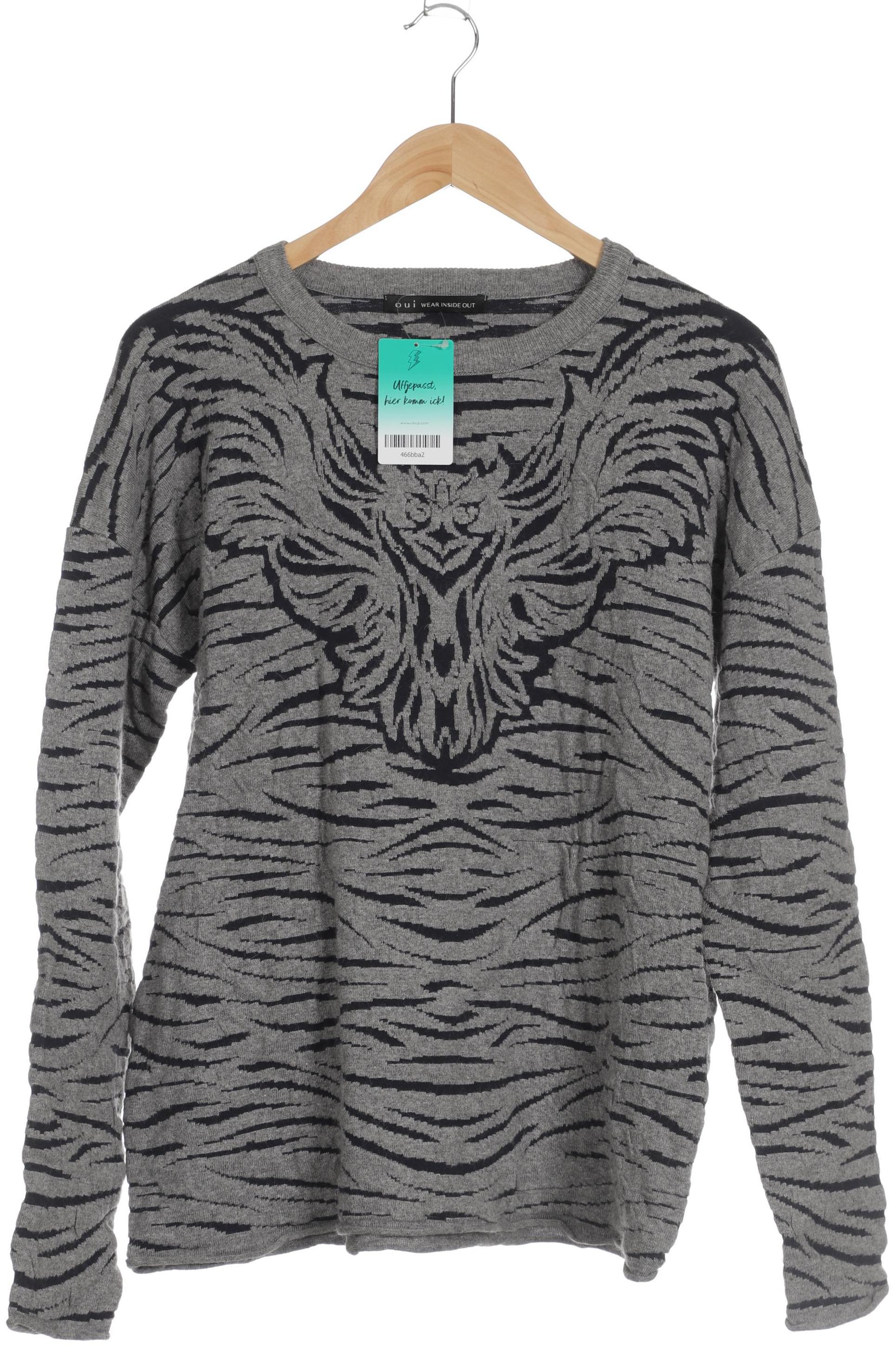 

Oui Damen Pullover, grau, Gr.