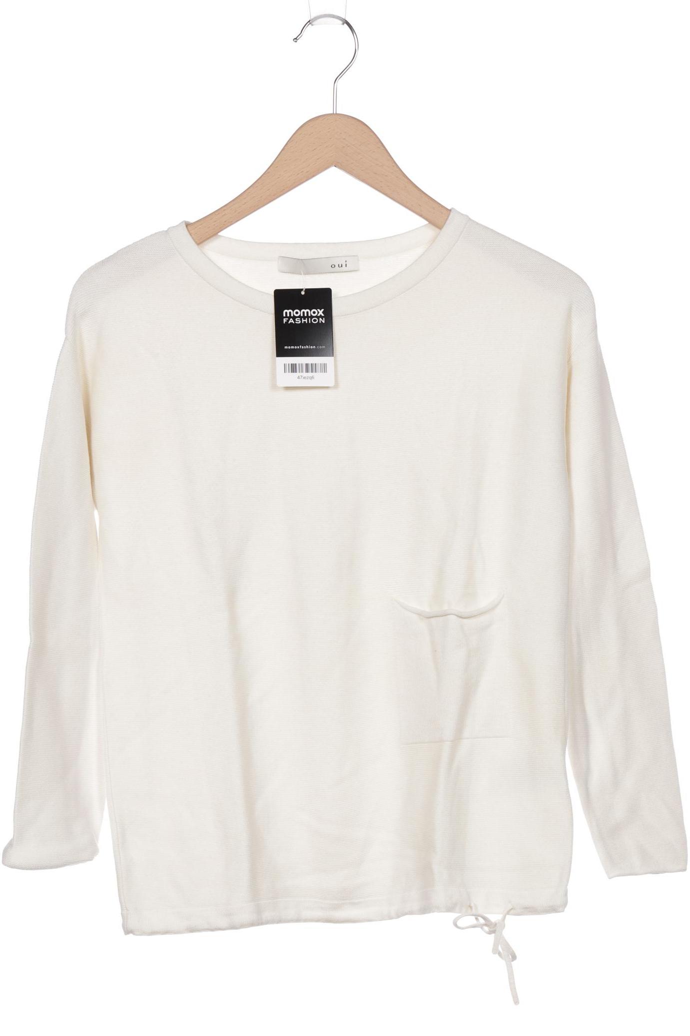 

Oui Damen Pullover, cremeweiß