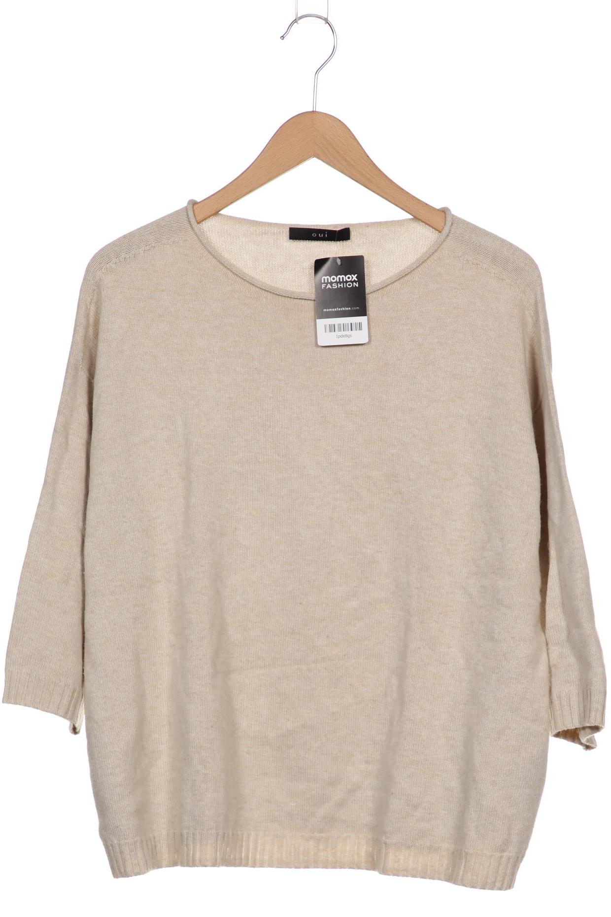

Oui Damen Pullover, beige