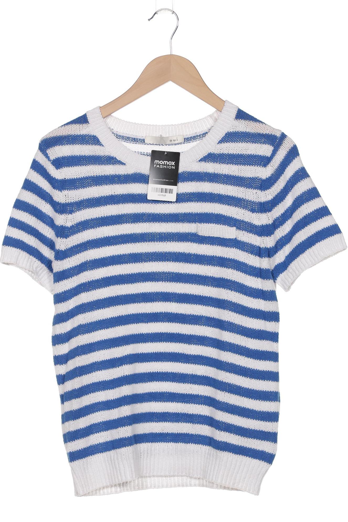 

Oui Damen Pullover, blau, Gr. 40