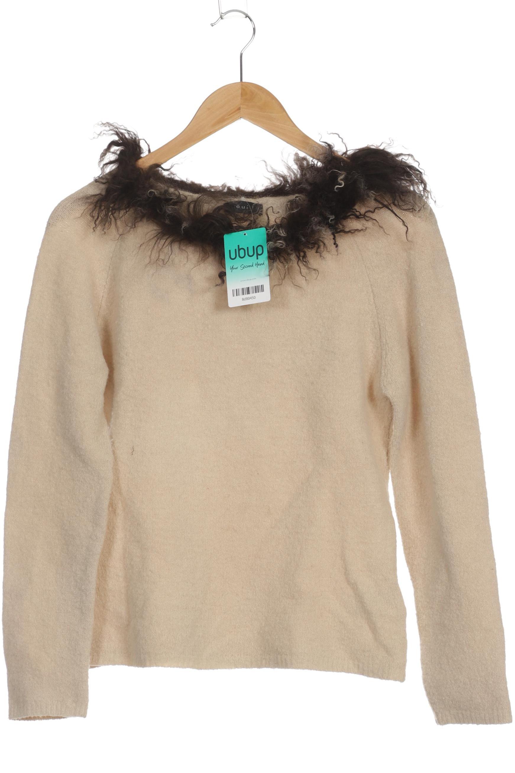 

Oui Damen Pullover, beige, Gr. 38