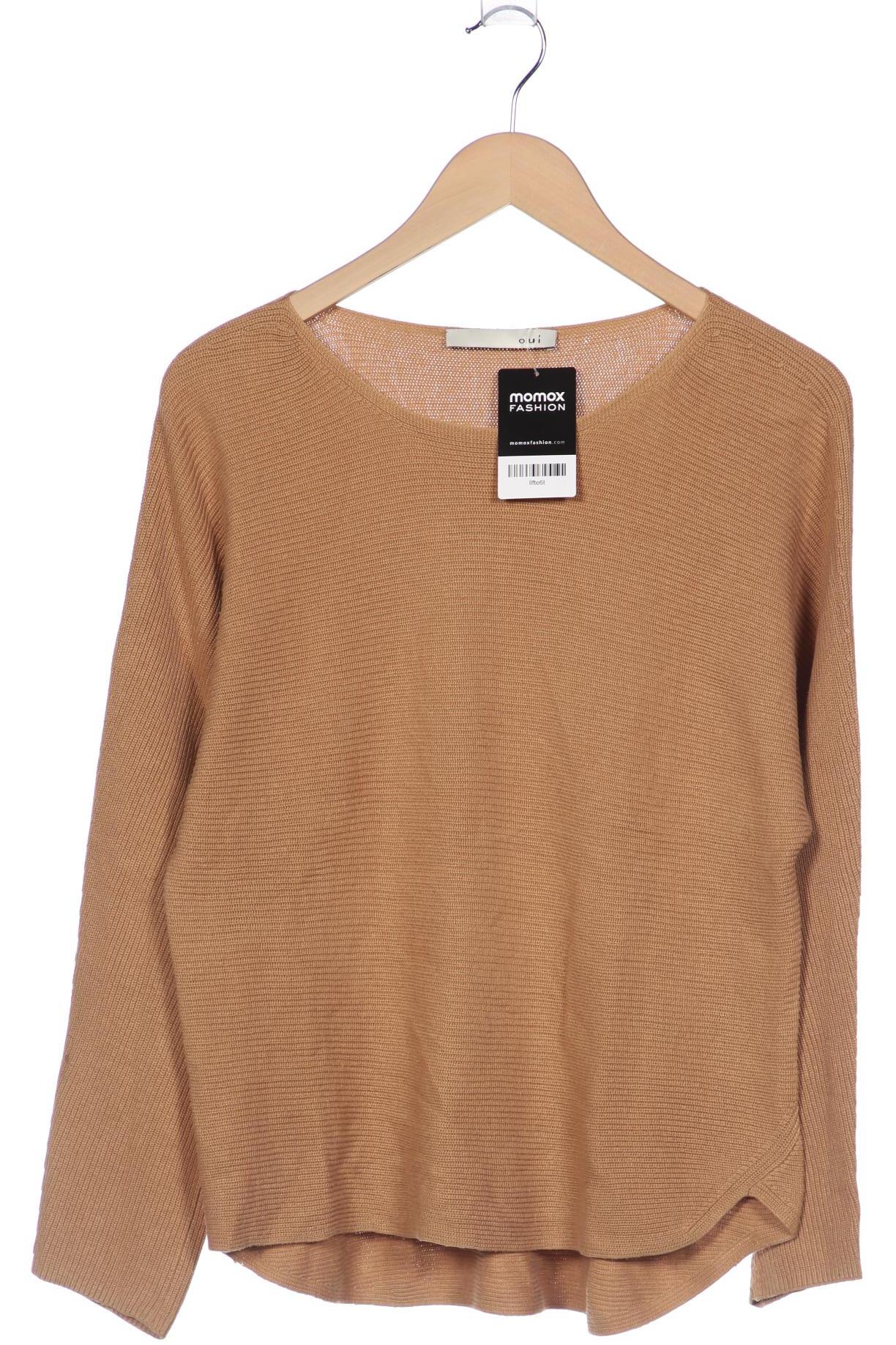 

Oui Damen Pullover, beige, Gr. 38