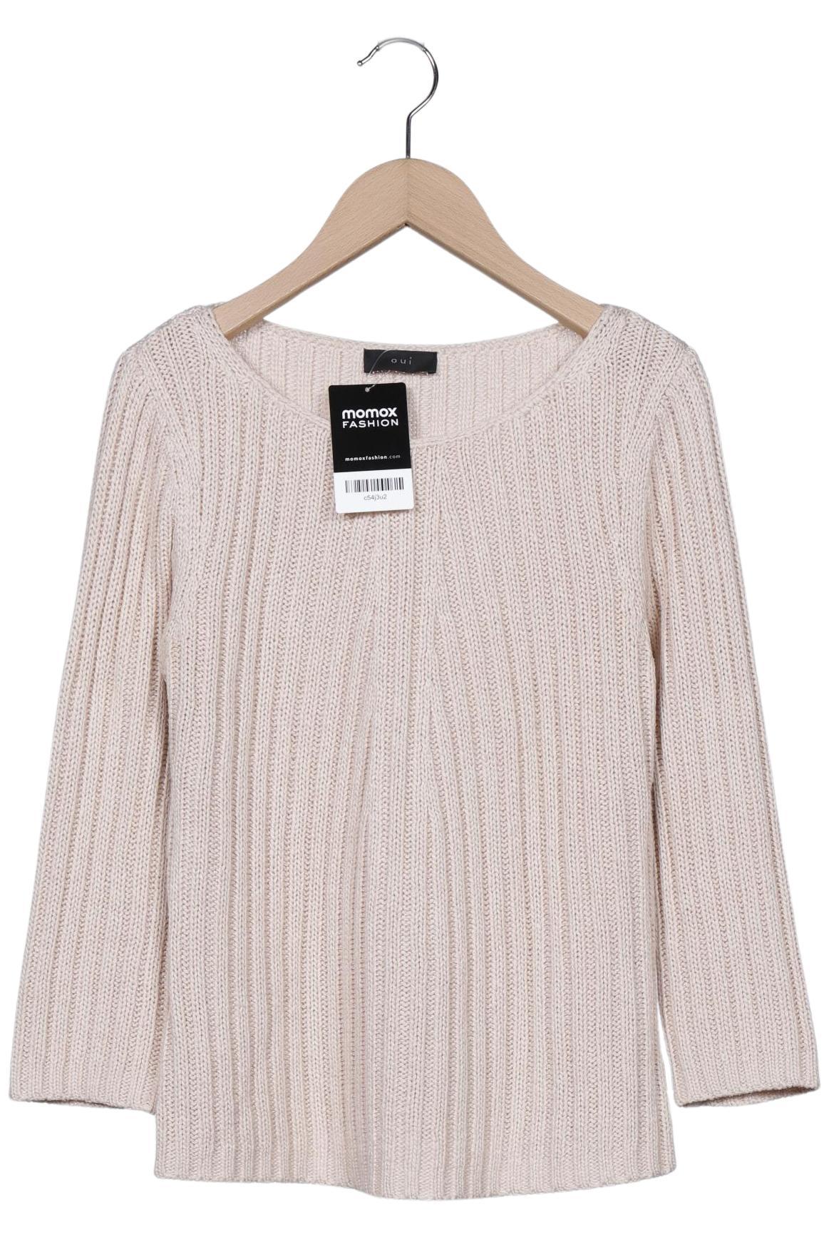 

Oui Damen Pullover, beige, Gr. 38