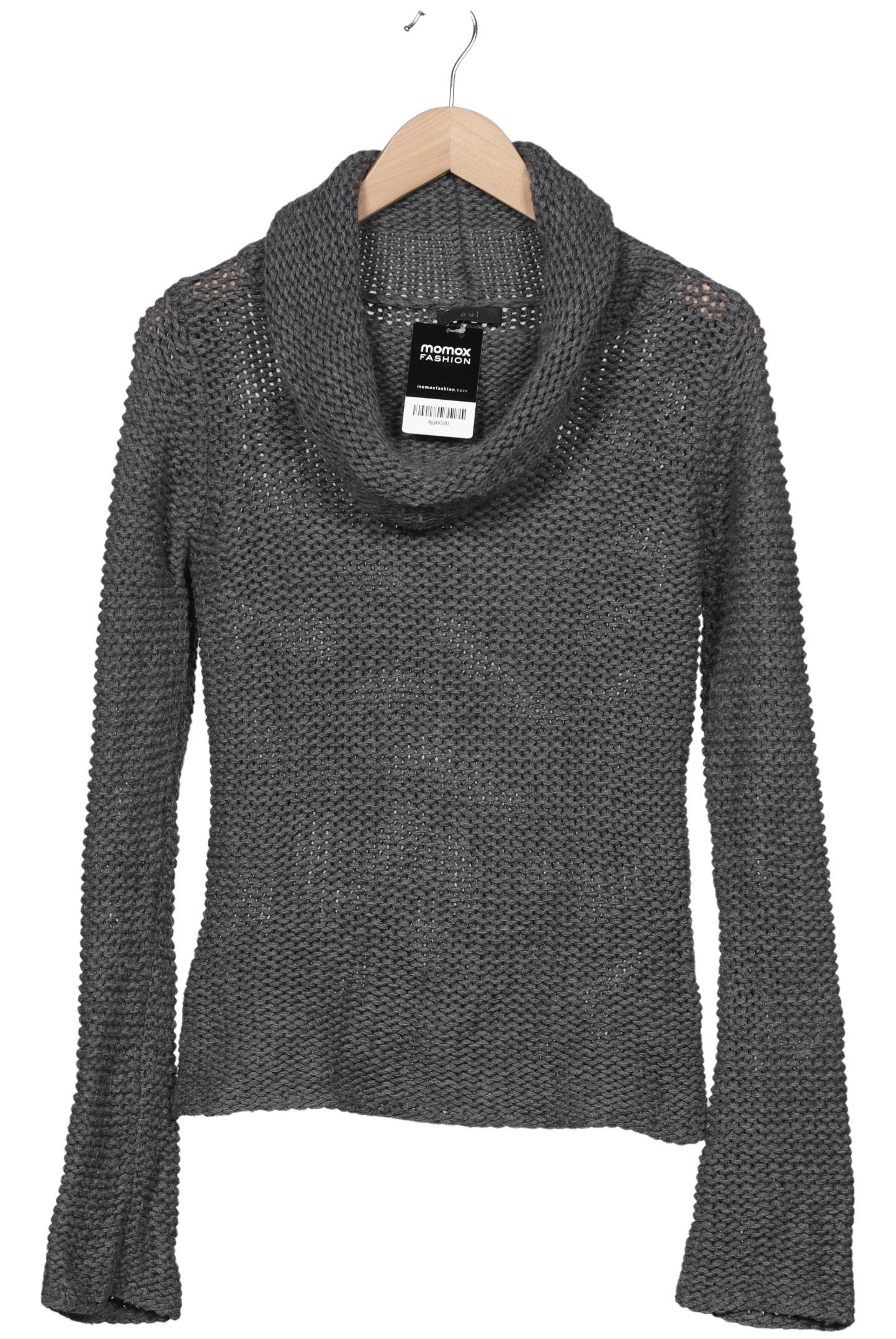 

Oui Damen Pullover, grau, Gr. 36