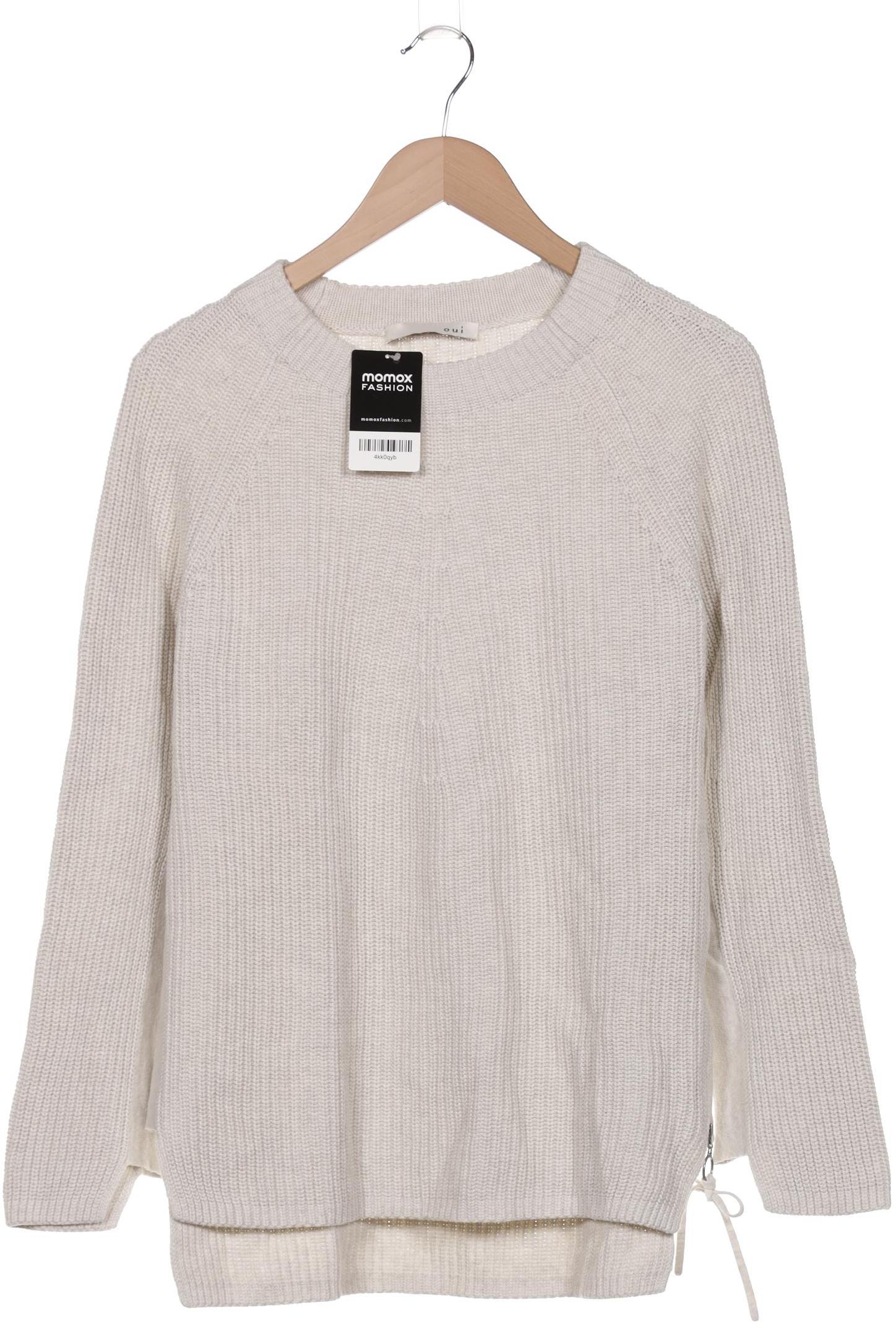

Oui Damen Pullover, cremeweiß, Gr. 42