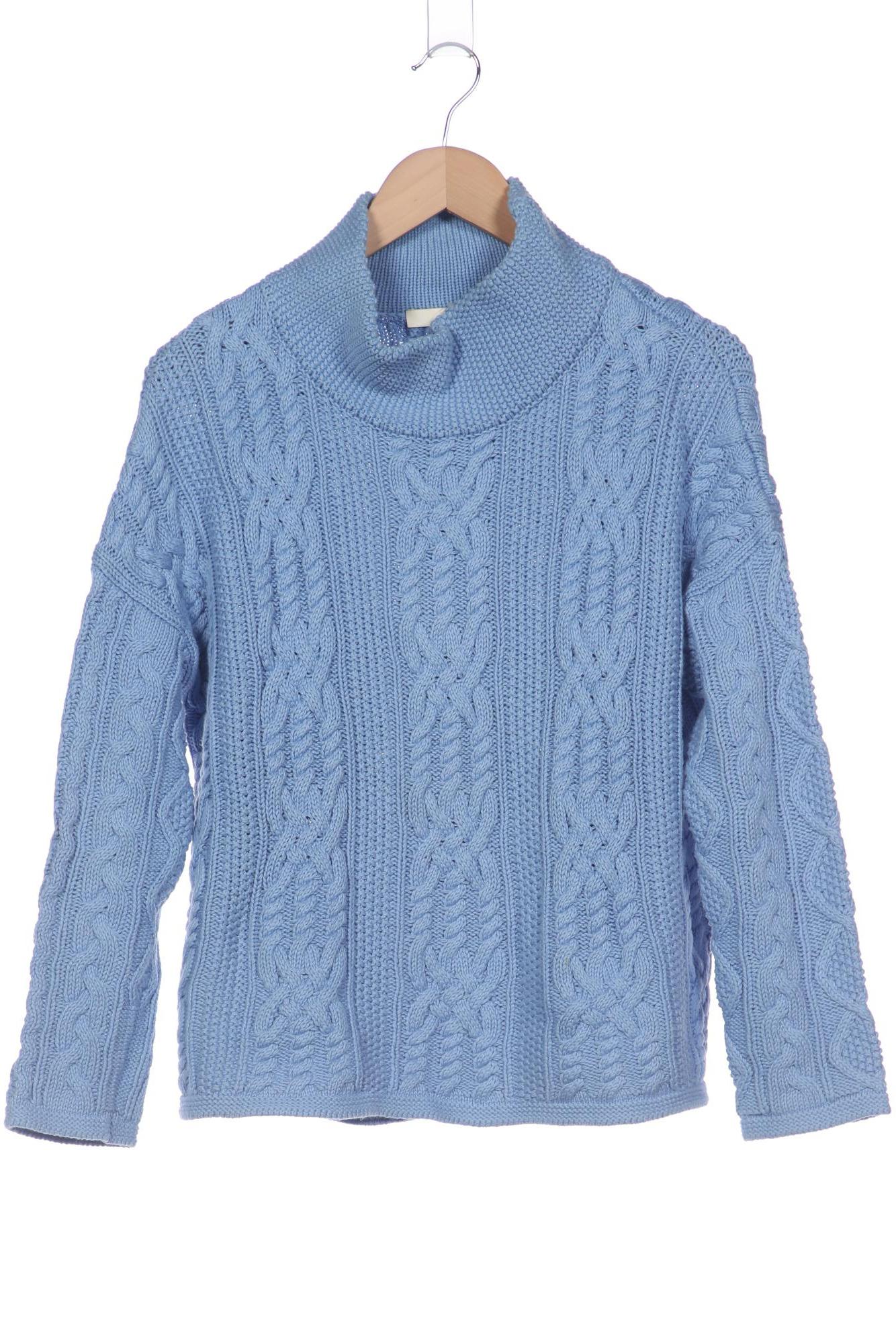 

Oui Damen Pullover, blau, Gr. 34