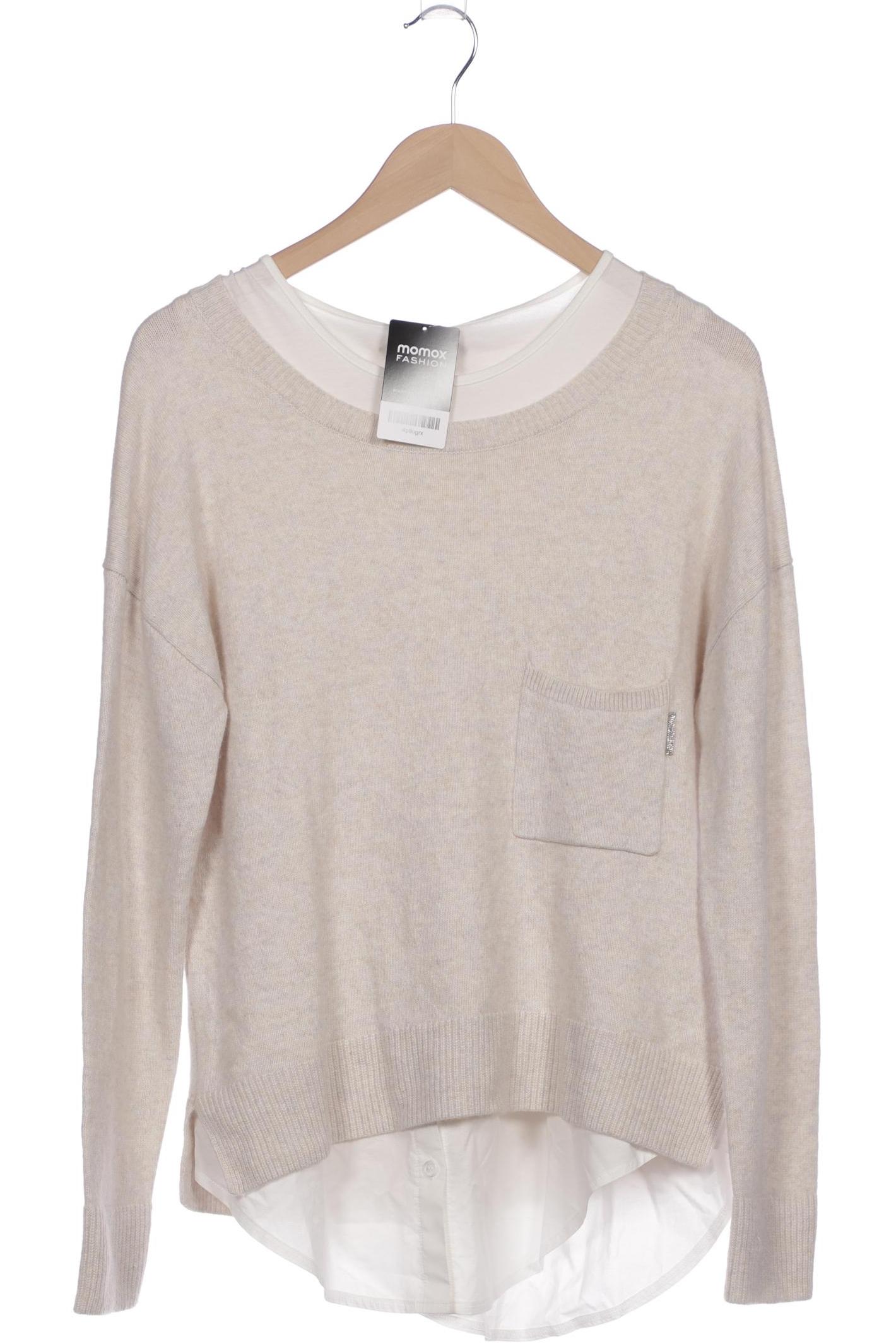 

Oui Damen Pullover, cremeweiß, Gr. 36