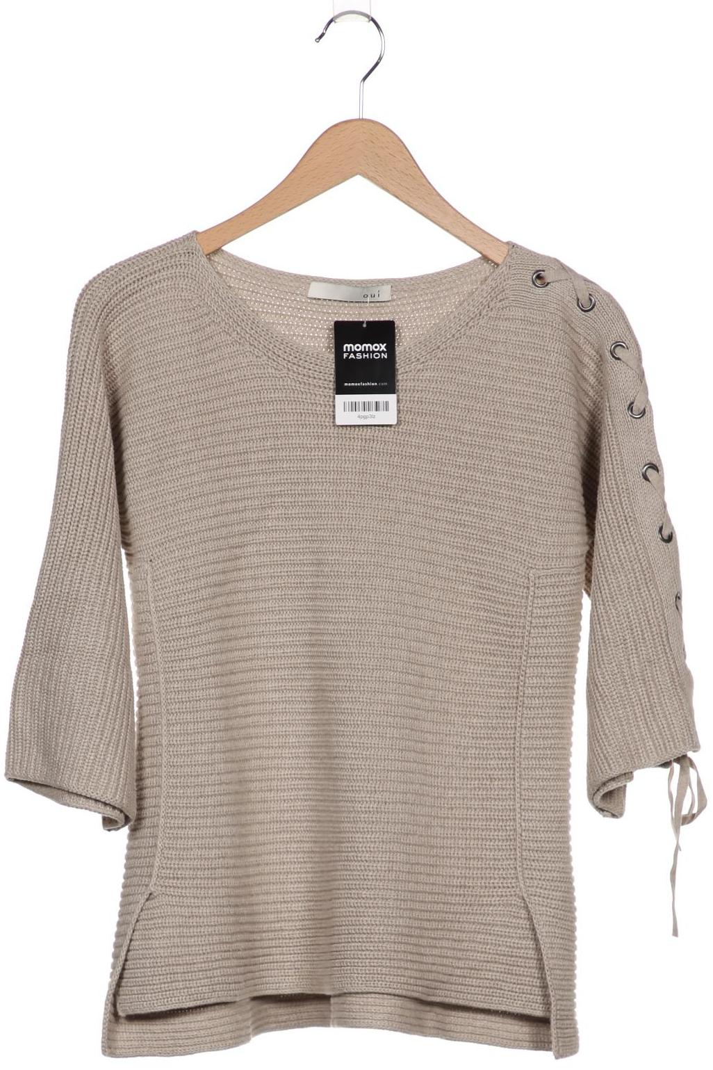 

Oui Damen Pullover, grau