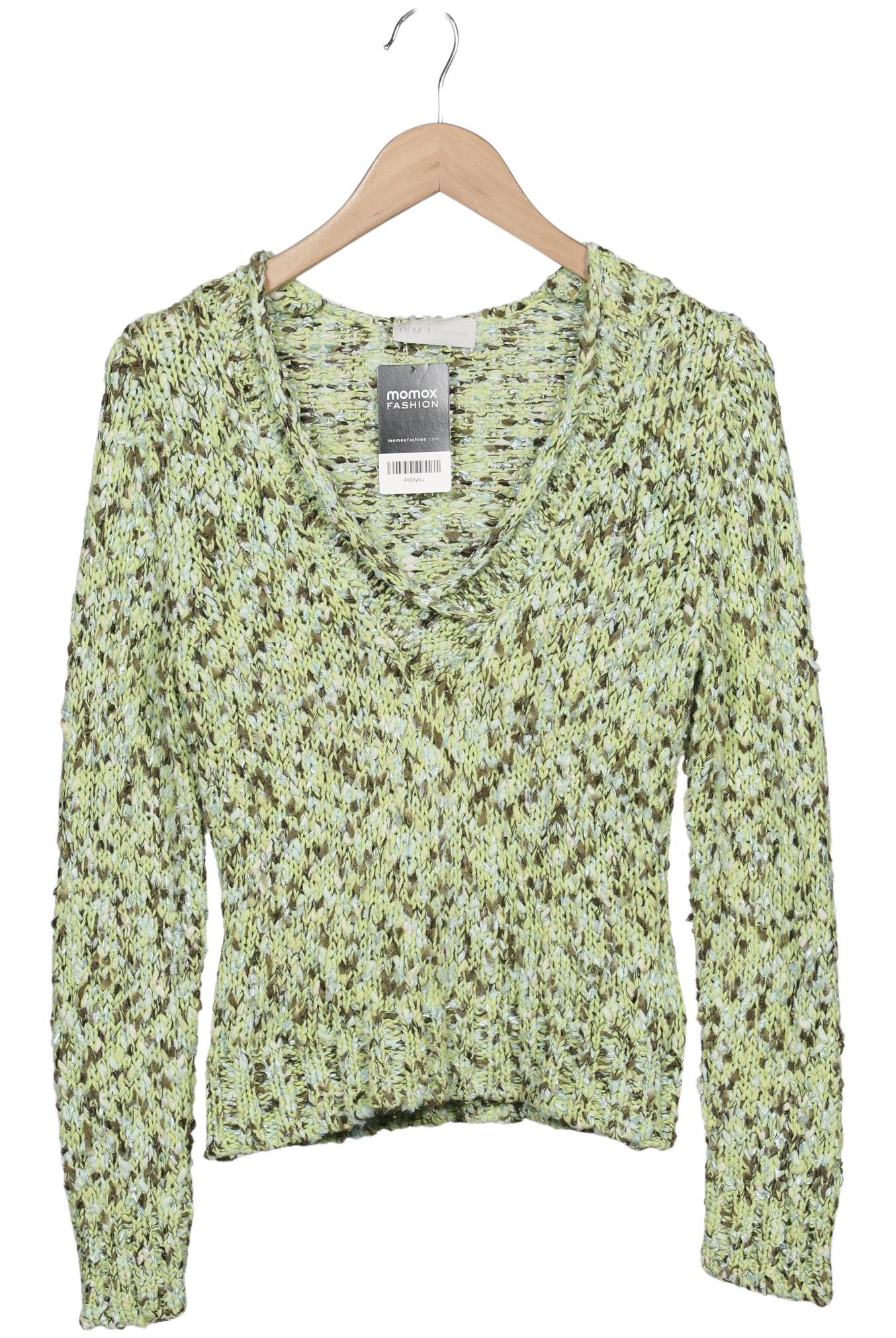 

Oui Damen Pullover, hellgrün, Gr. 36