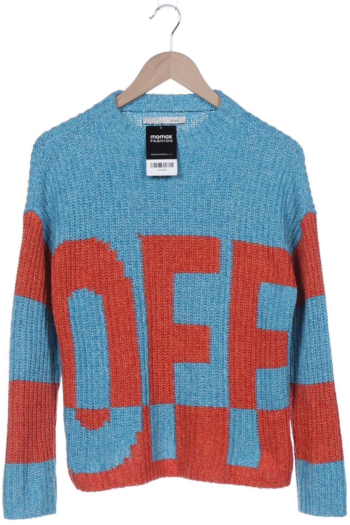 

Oui Damen Pullover, blau, Gr. 40