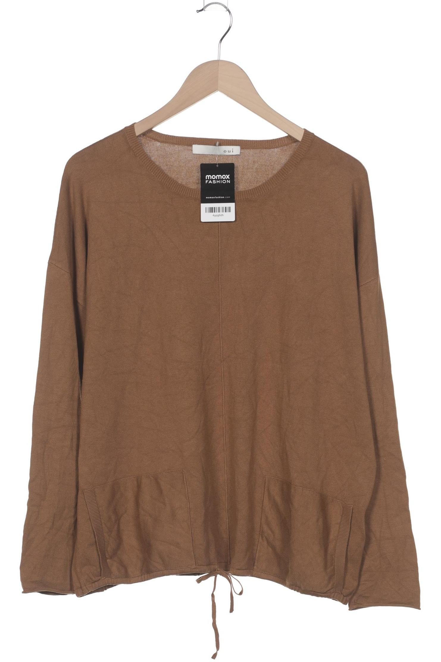 

Oui Damen Pullover, braun, Gr. 42