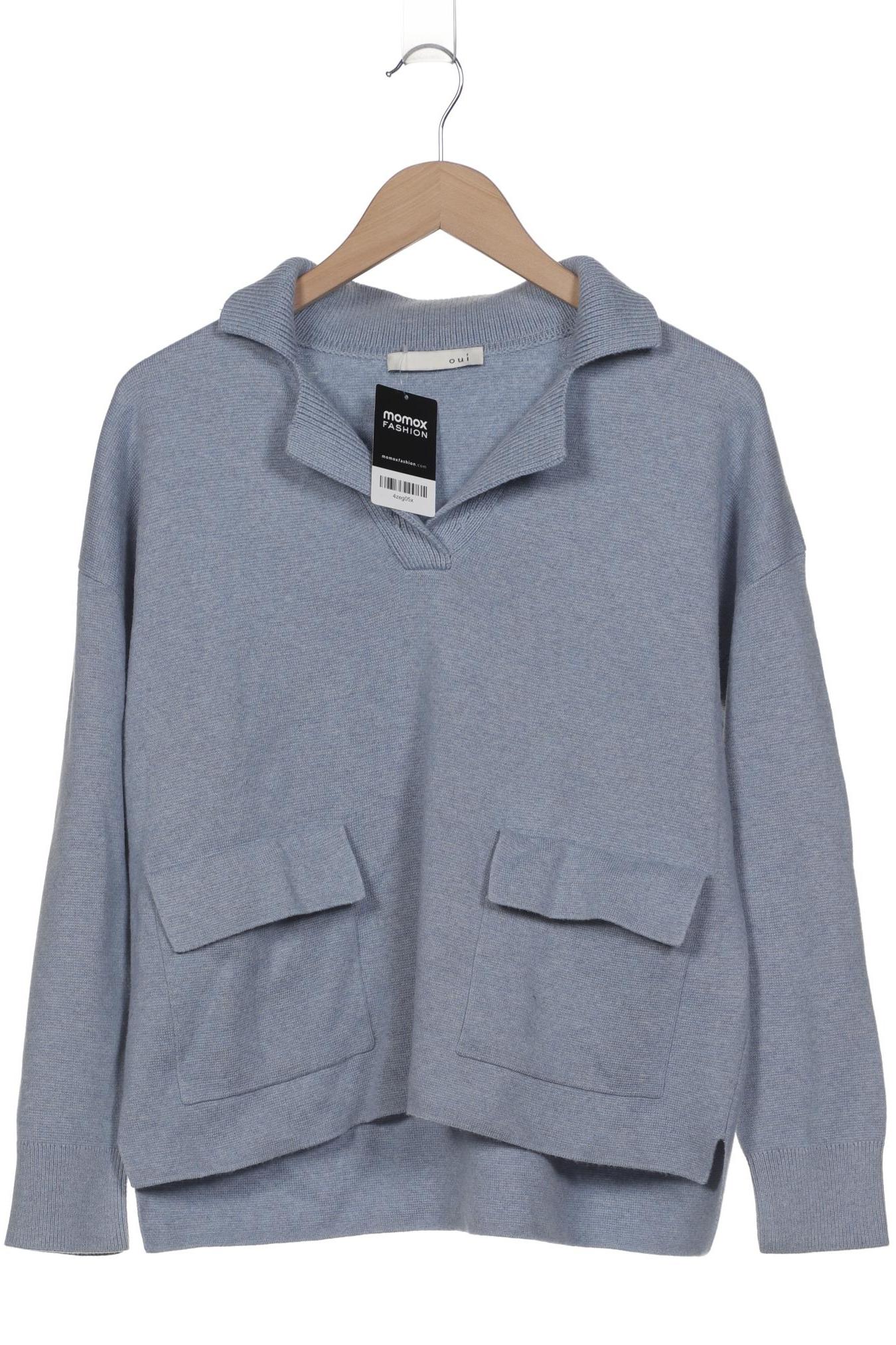 

Oui Damen Pullover, hellblau, Gr. 42