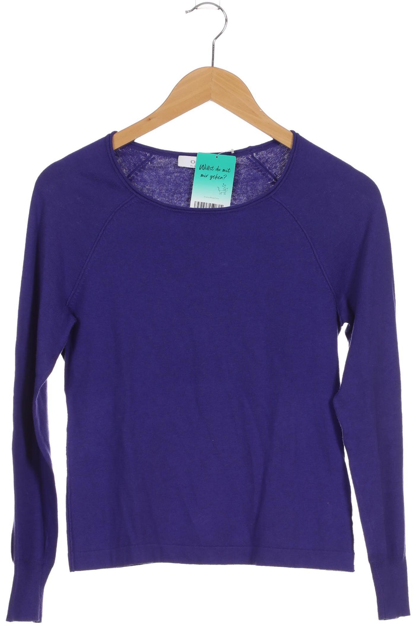 

Oui Damen Pullover, blau, Gr. 34