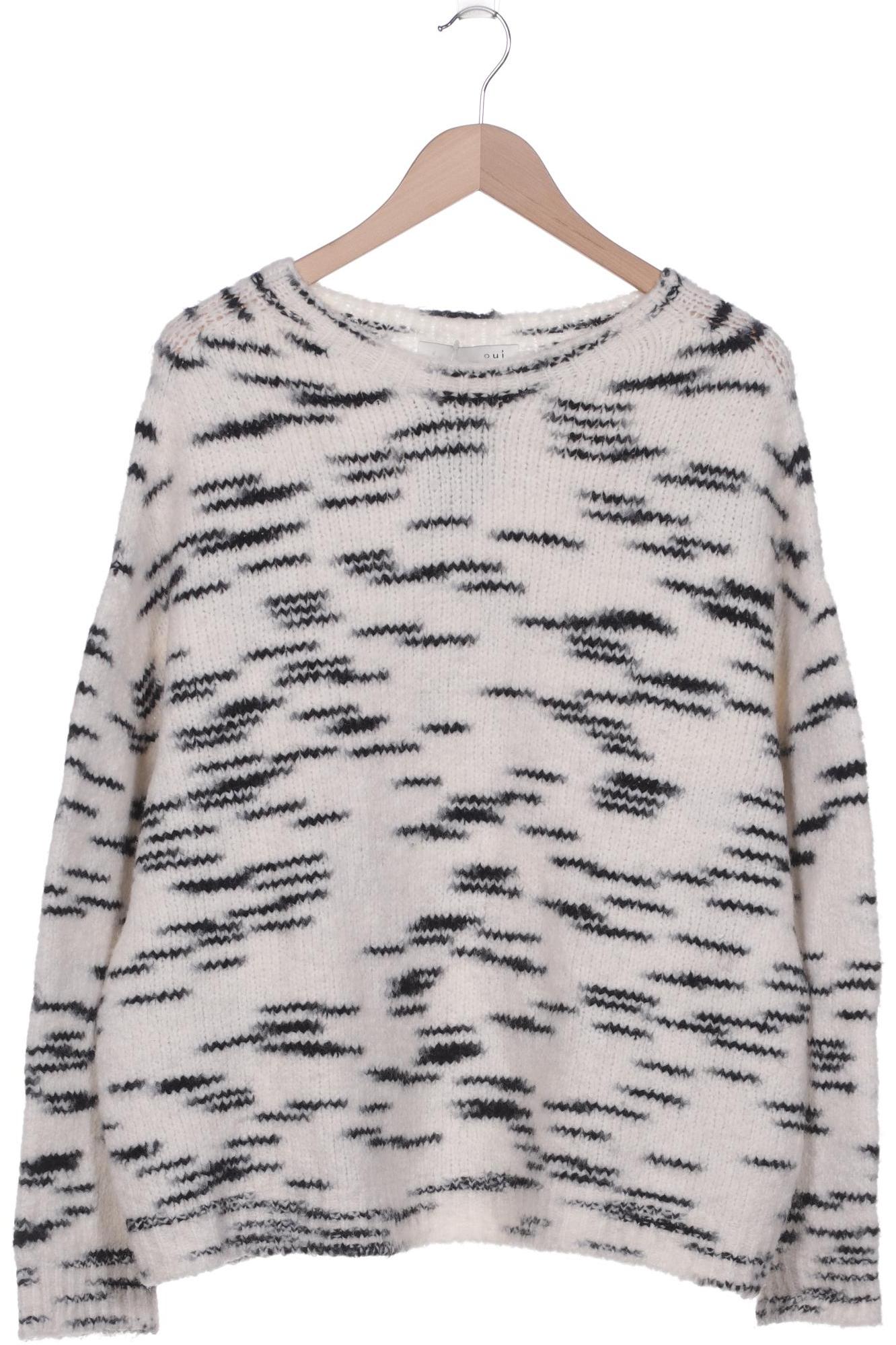 

Oui Damen Pullover, cremeweiß