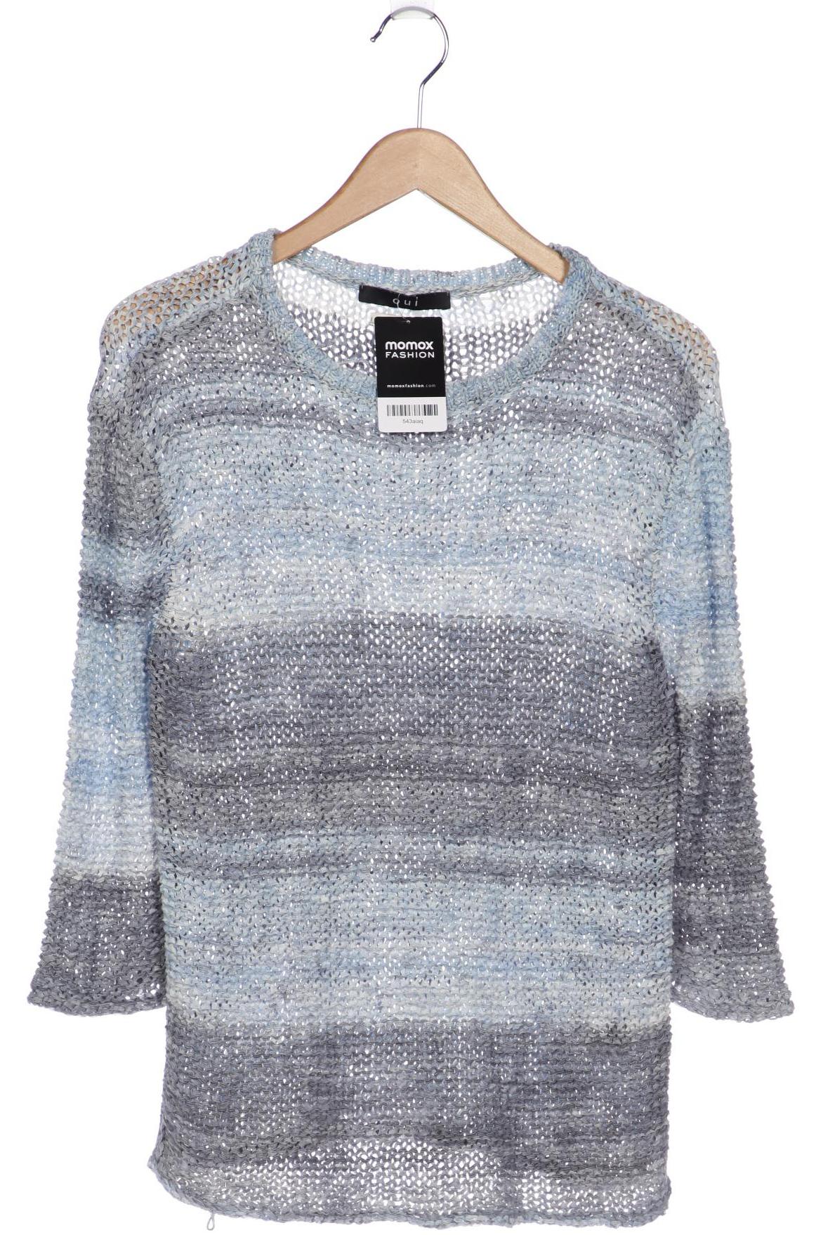 

Oui Damen Pullover, blau