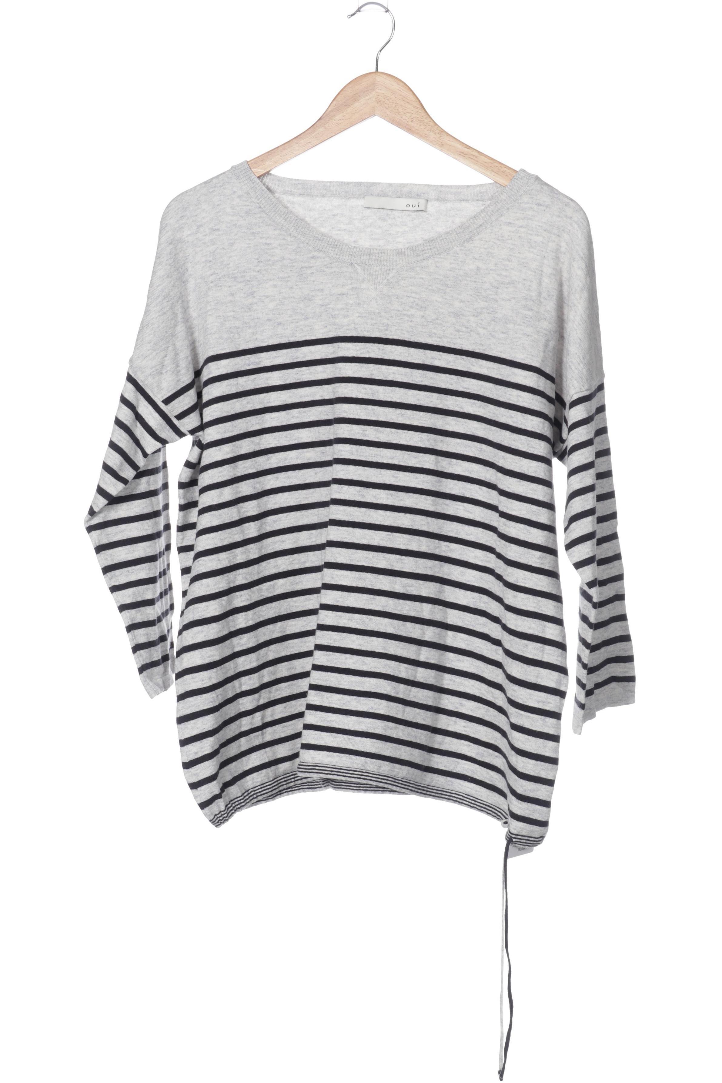 

Oui Damen Pullover, grau, Gr. 44