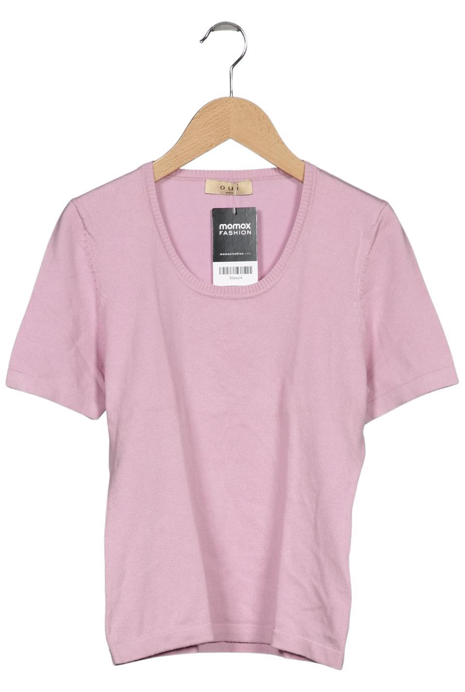 

Oui Damen Pullover, pink, Gr. 34