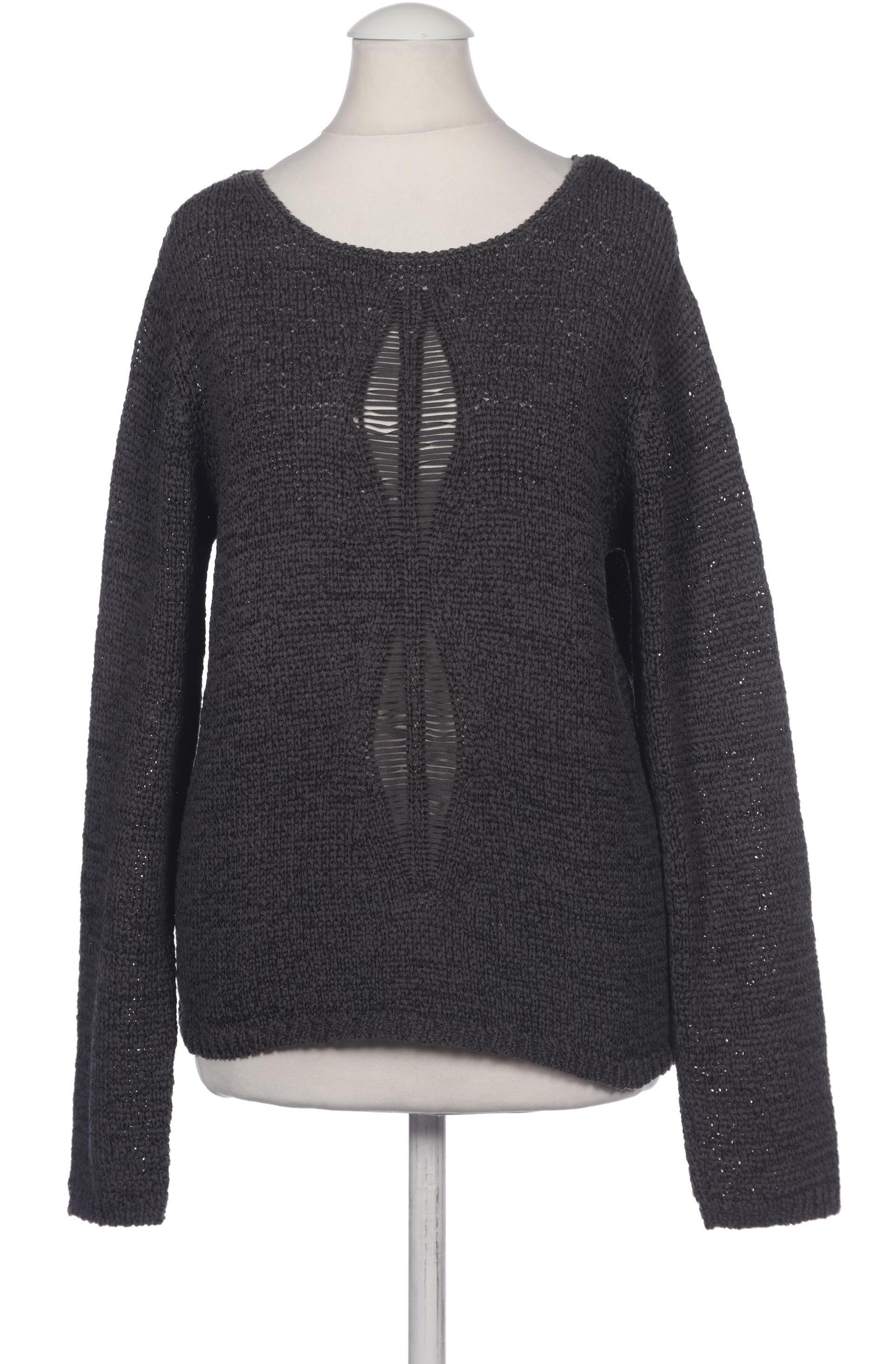

Oui Damen Pullover, grau