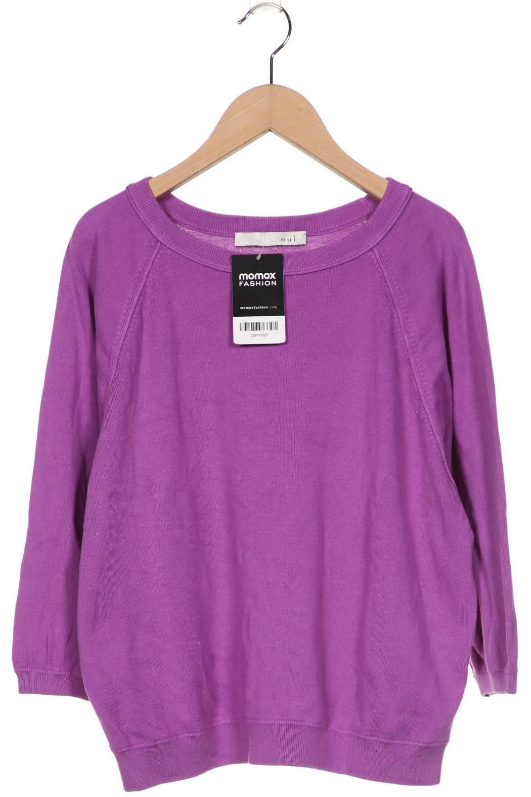 

Oui Damen Pullover, flieder, Gr. 34