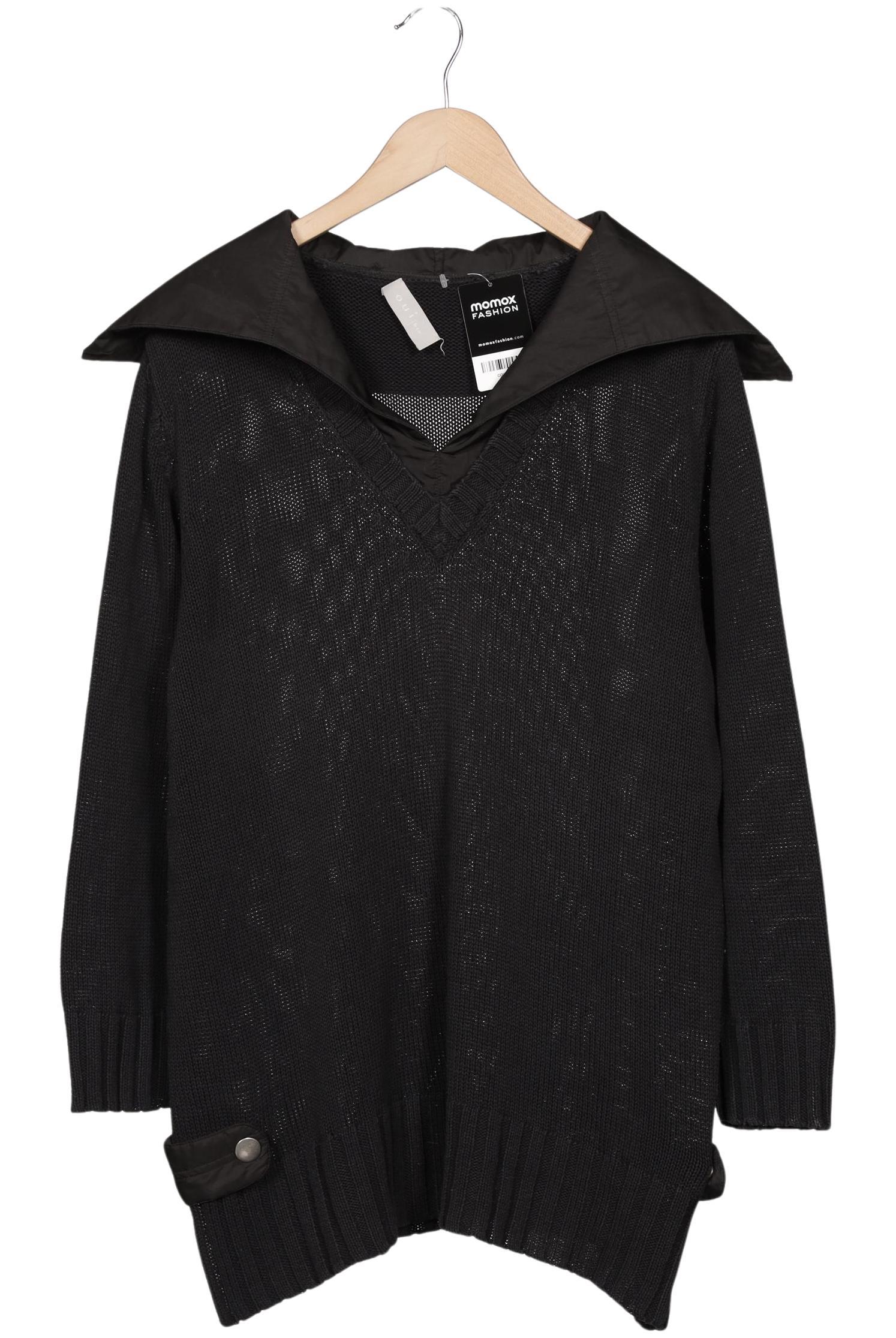 

Oui Damen Pullover, schwarz, Gr. 48