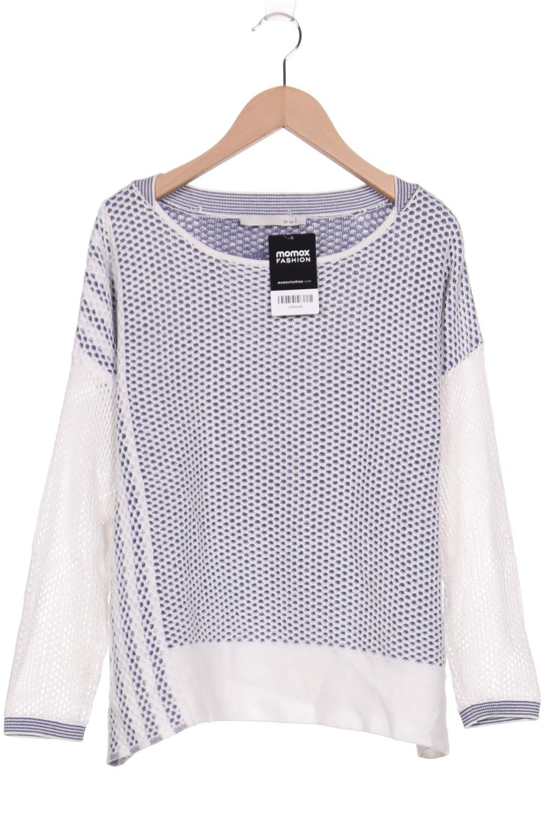 

Oui Damen Pullover, weiß