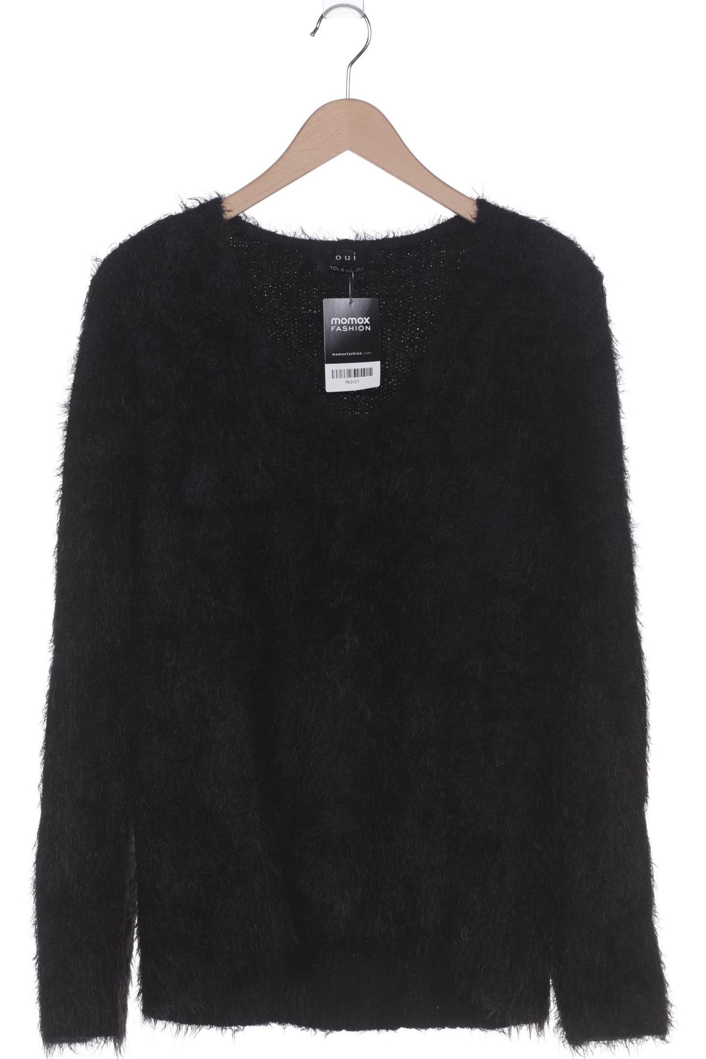

Oui Damen Pullover, schwarz, Gr. 40