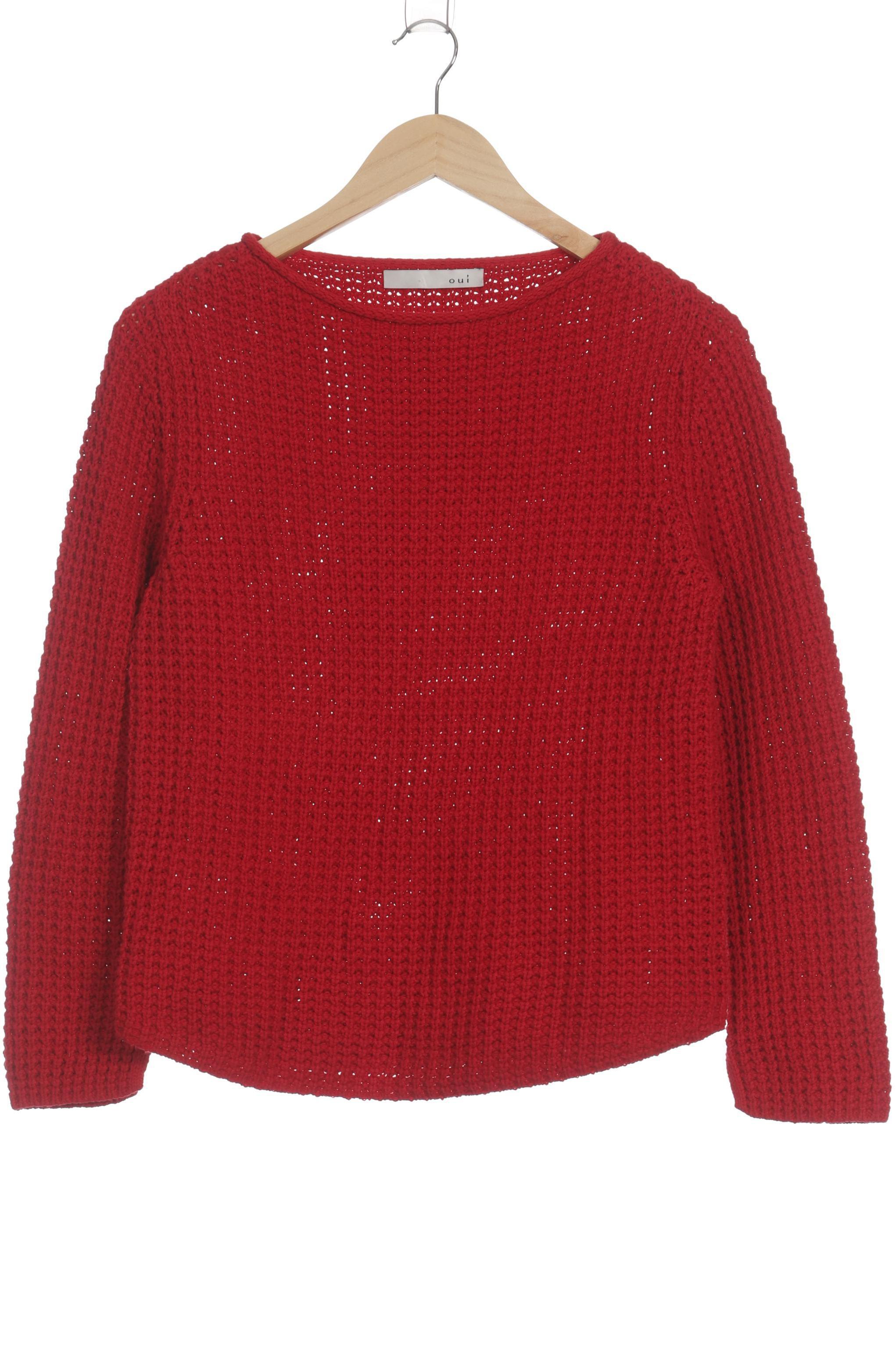 

Oui Damen Pullover, rot, Gr.