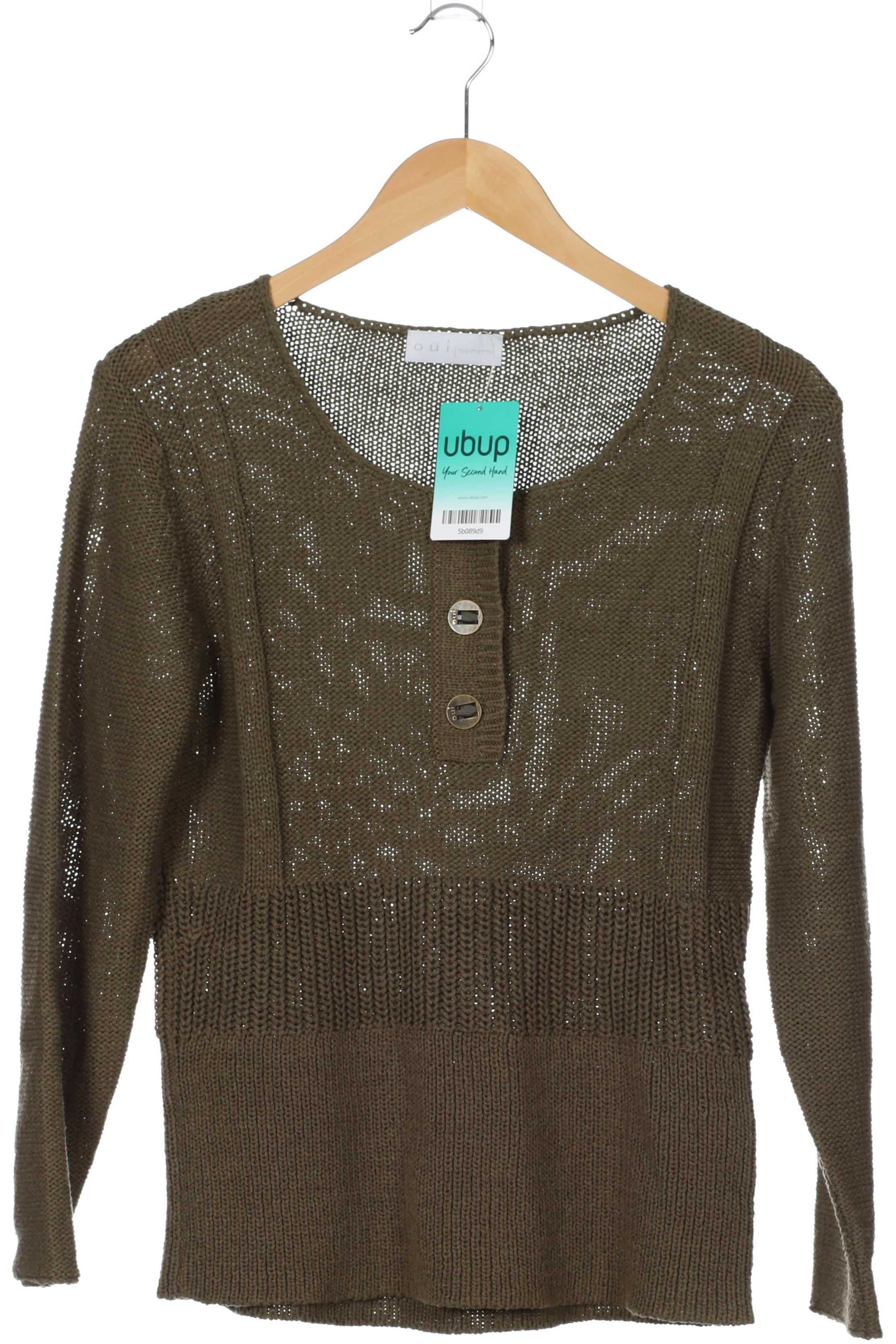 

Oui Damen Pullover, grün, Gr. 42