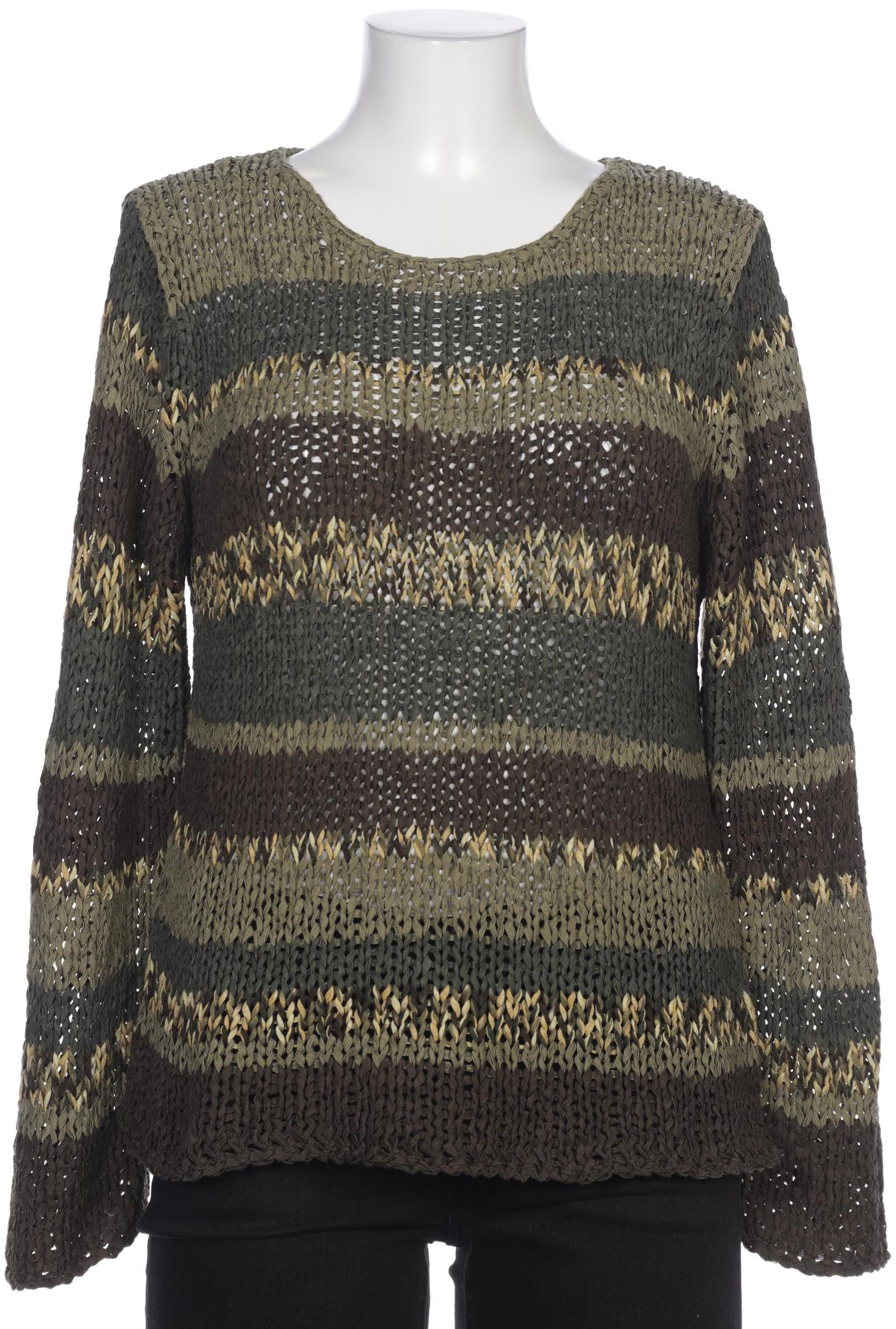 

Oui Damen Pullover, grün, Gr. 38