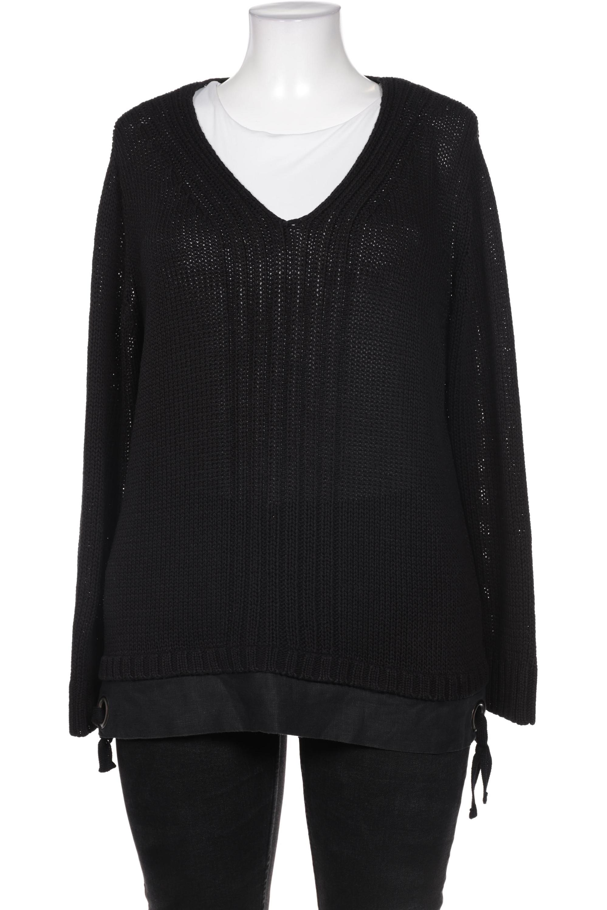 

Oui Damen Pullover, schwarz, Gr. 46