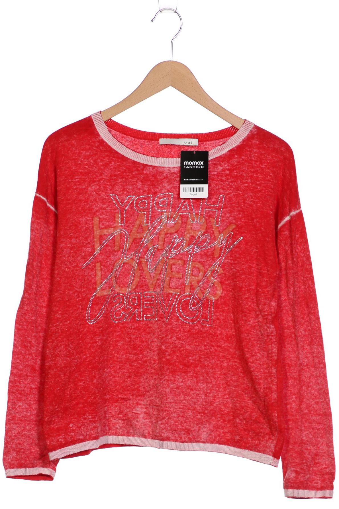 

Oui Damen Pullover, rot