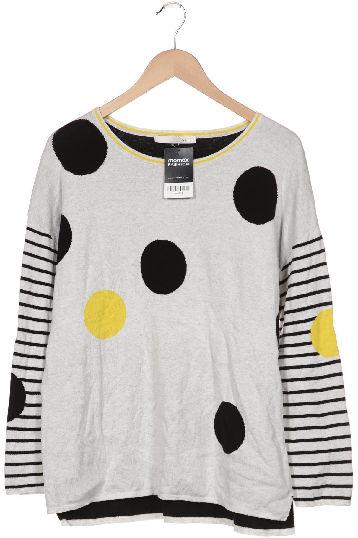 

Oui Damen Pullover, grau