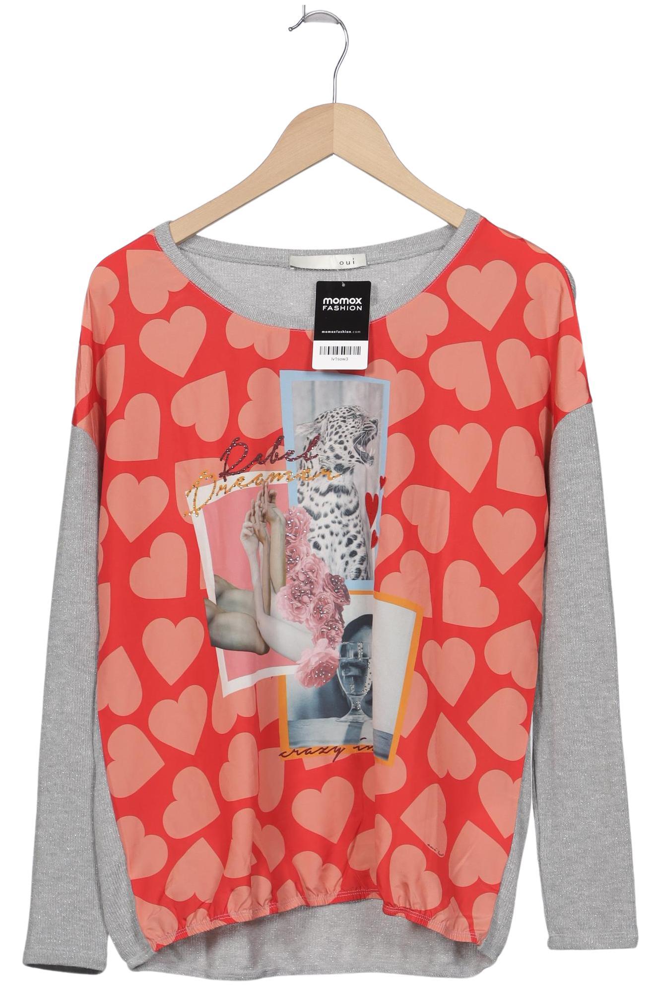 

Oui Damen Pullover, grau, Gr. 38