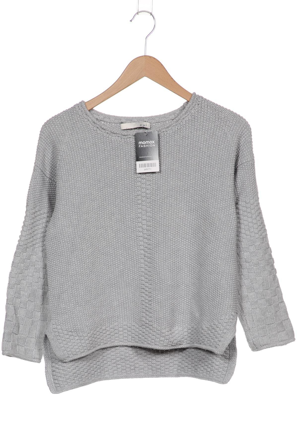 

Oui Damen Pullover, grau, Gr. 46
