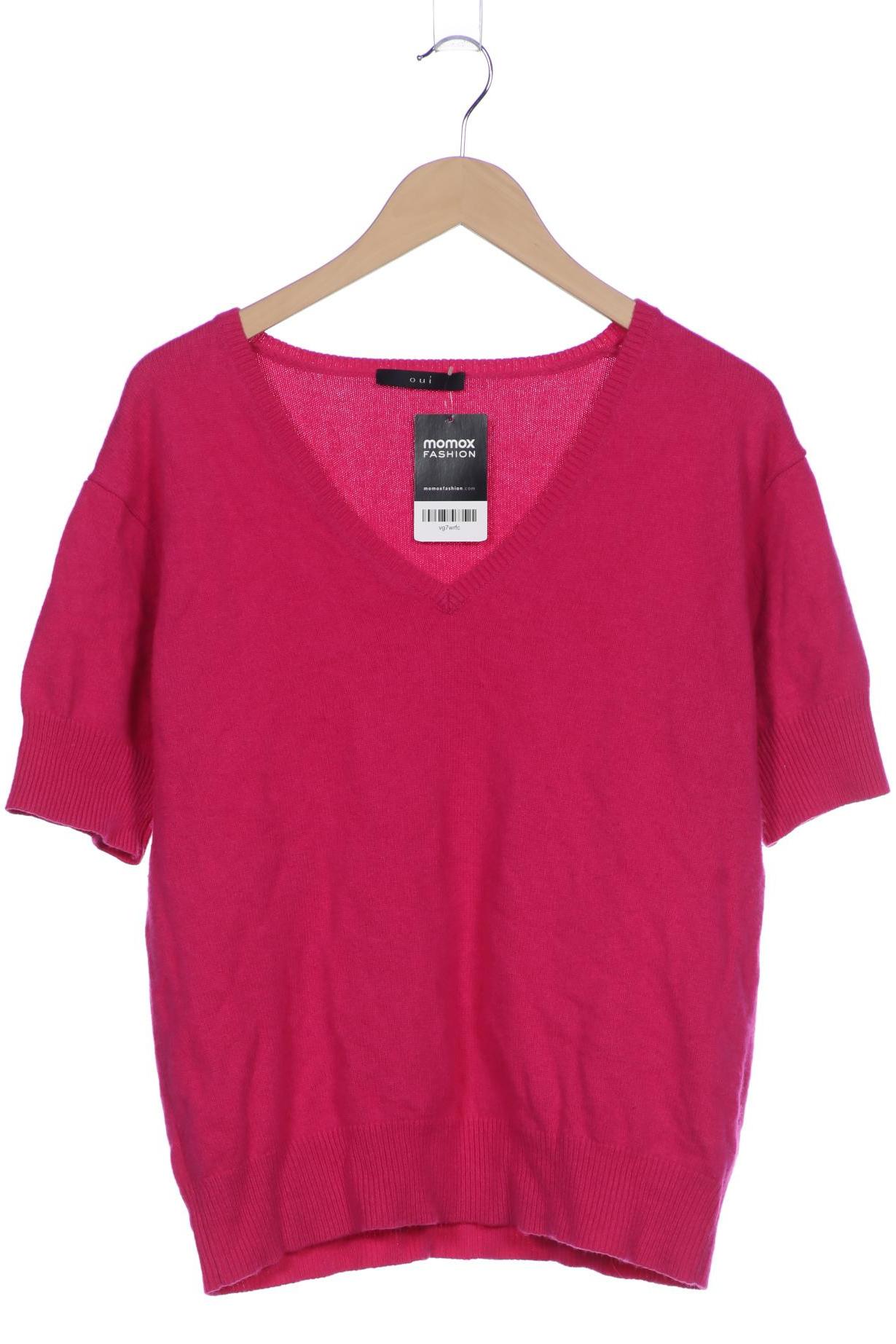 

Oui Damen Pullover, pink, Gr. 46