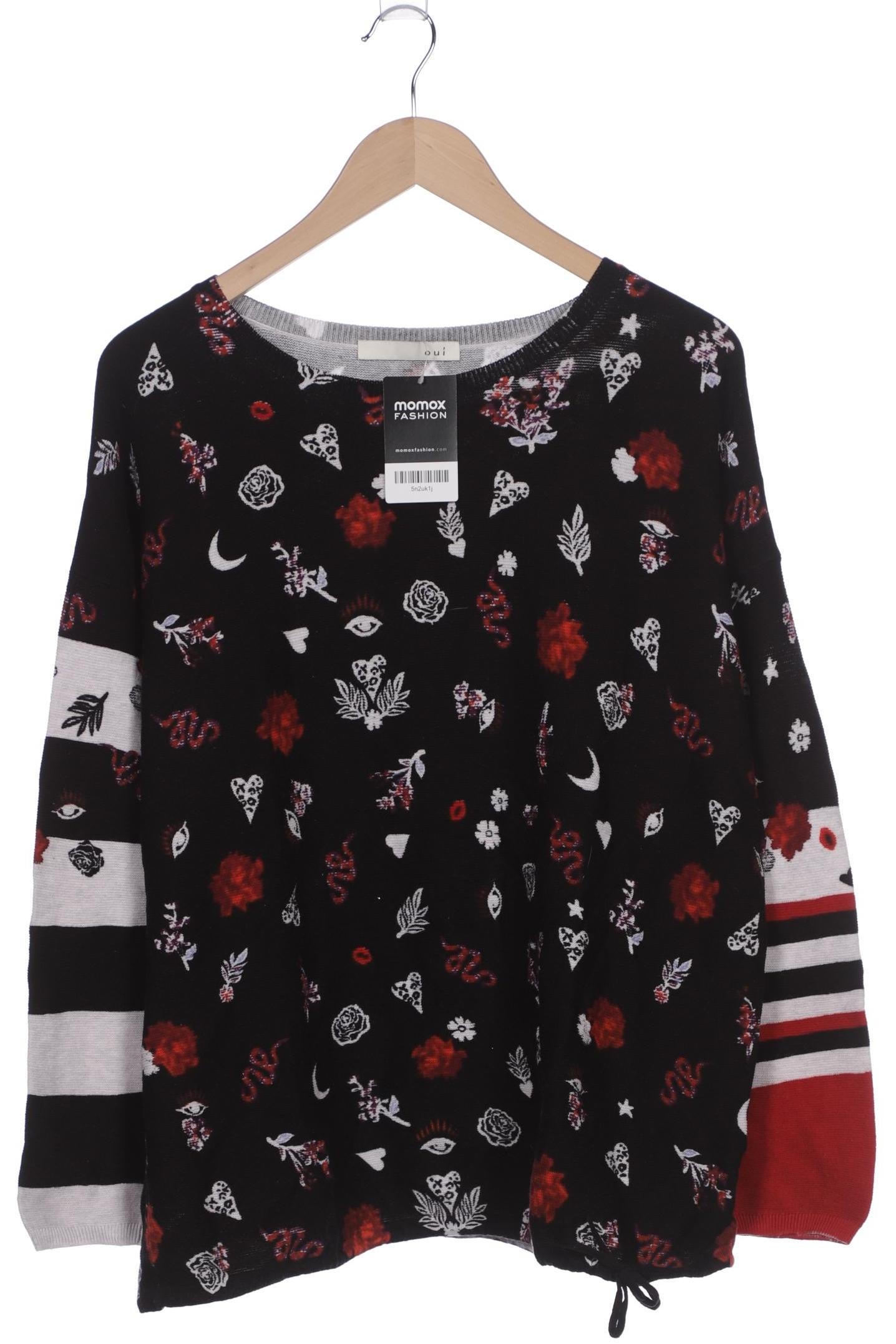 

Oui Damen Pullover, schwarz, Gr. 44