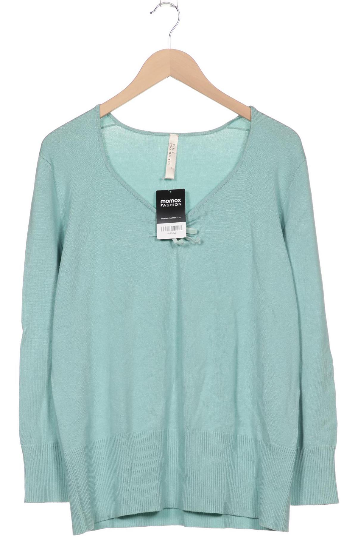 

Oui Damen Pullover, türkis, Gr. 46