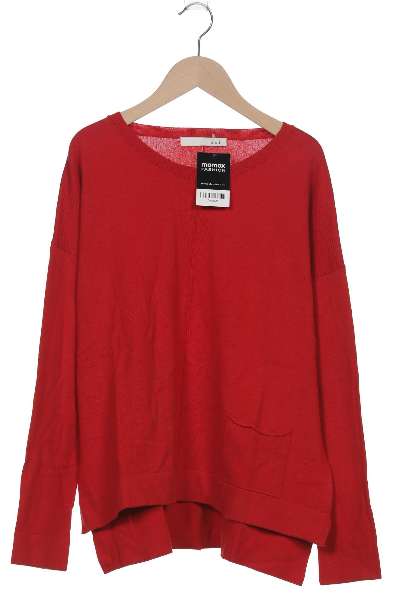 

Oui Damen Pullover, rot, Gr. 42