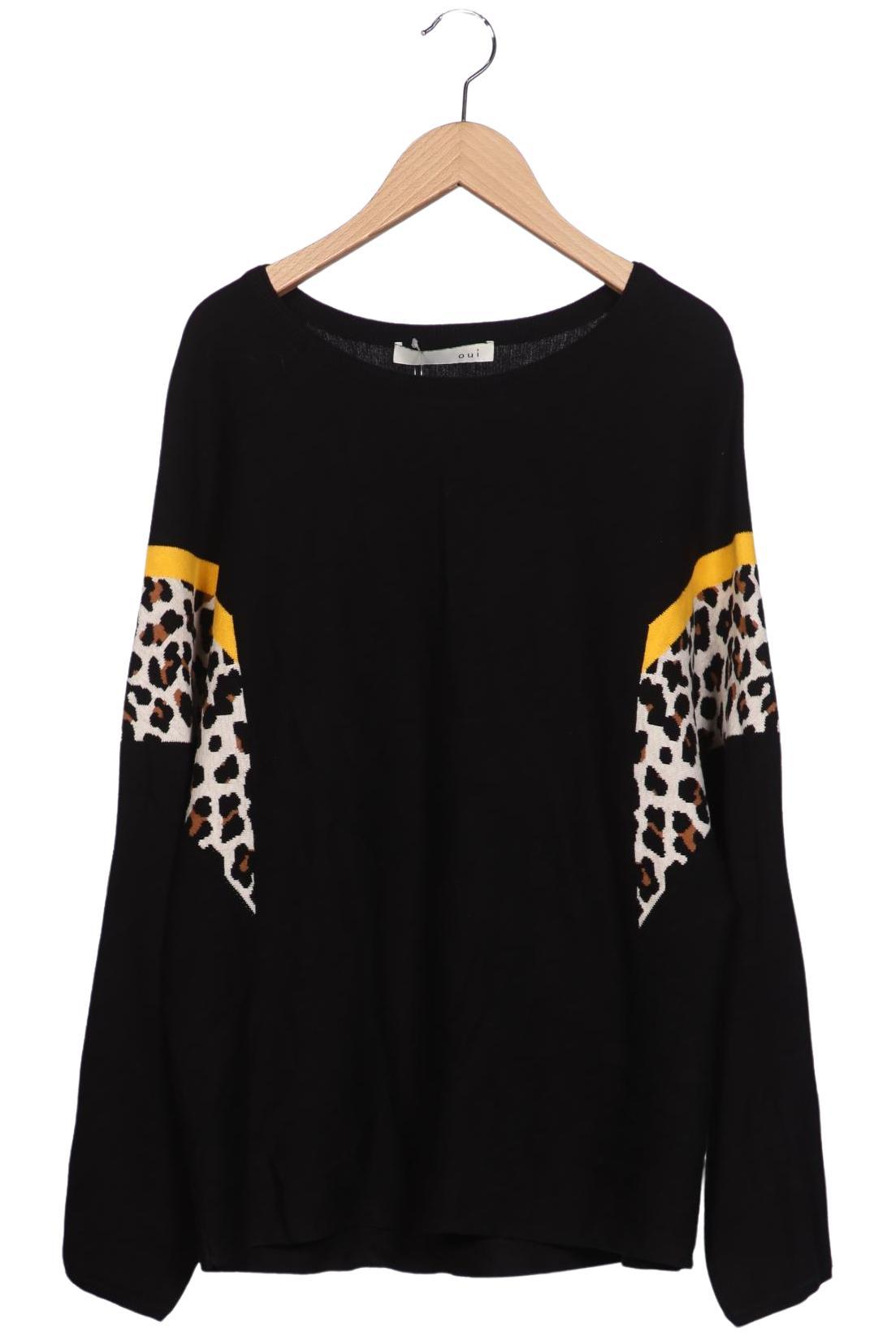 

Oui Damen Pullover, schwarz, Gr. 40