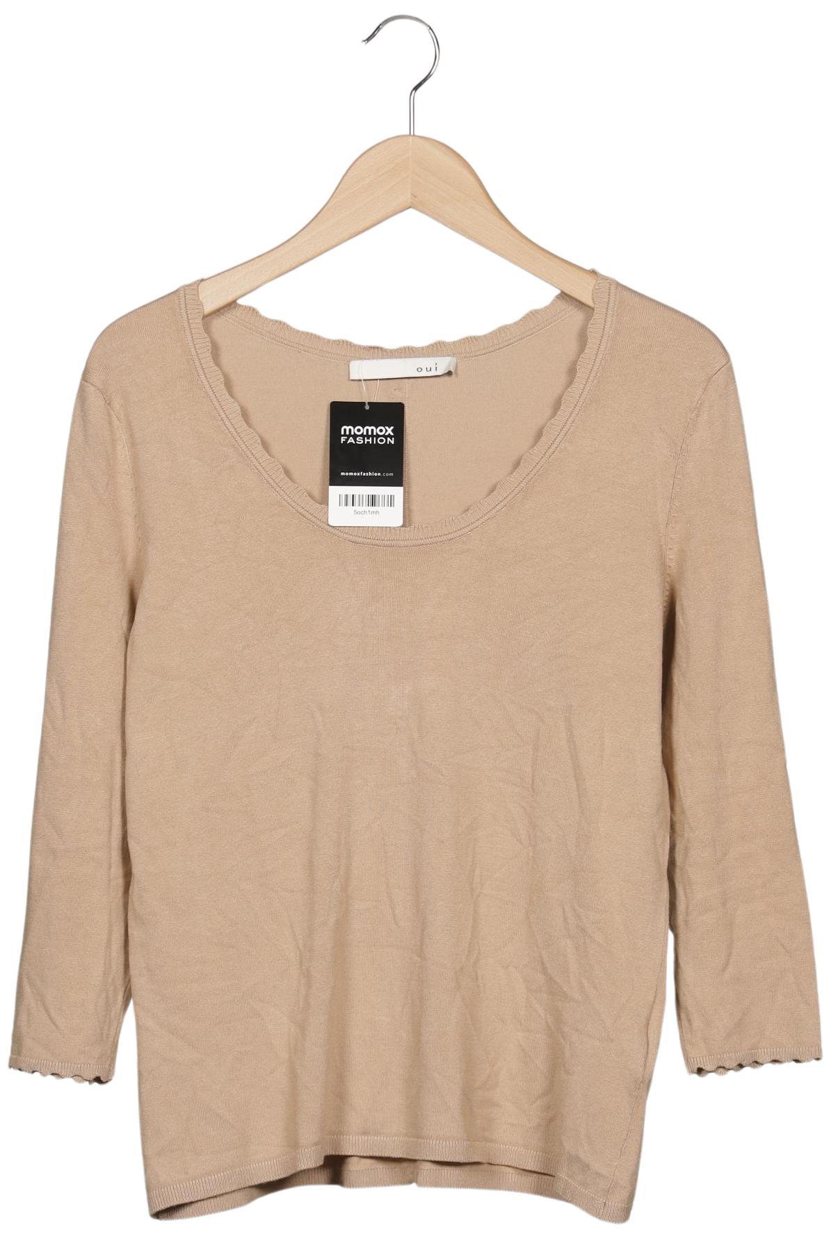 

Oui Damen Pullover, beige, Gr. 40