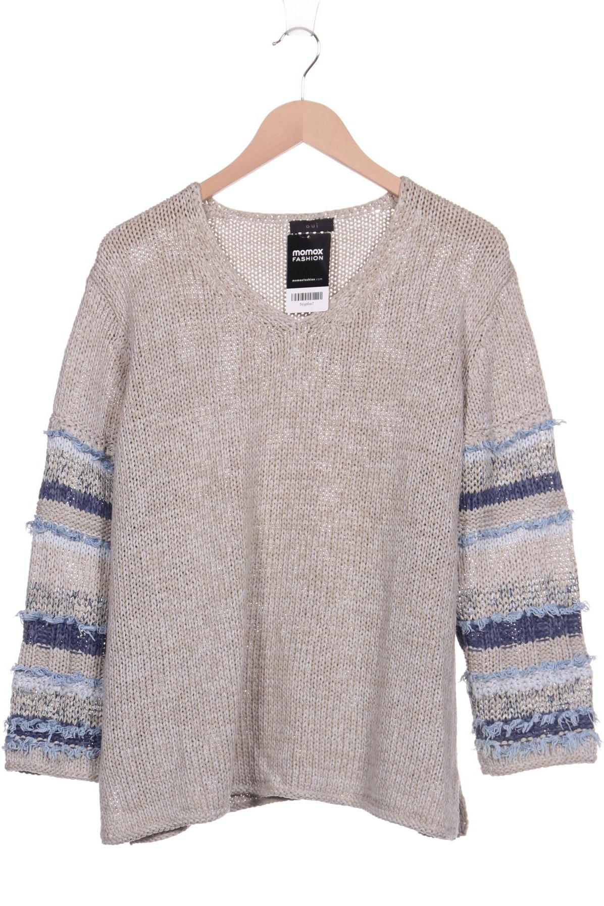 

Oui Damen Pullover, grau