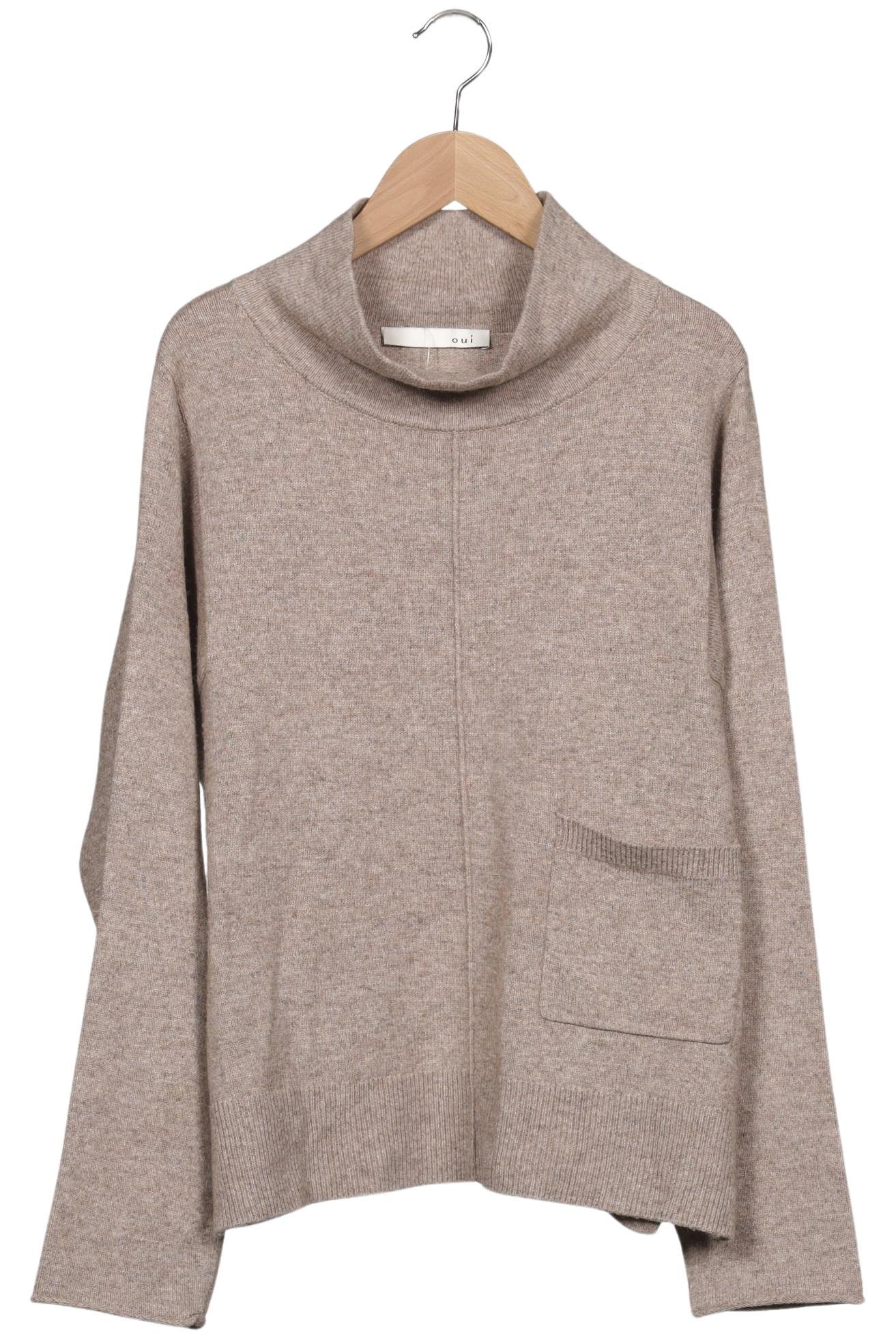 

Oui Damen Pullover, beige, Gr. 38