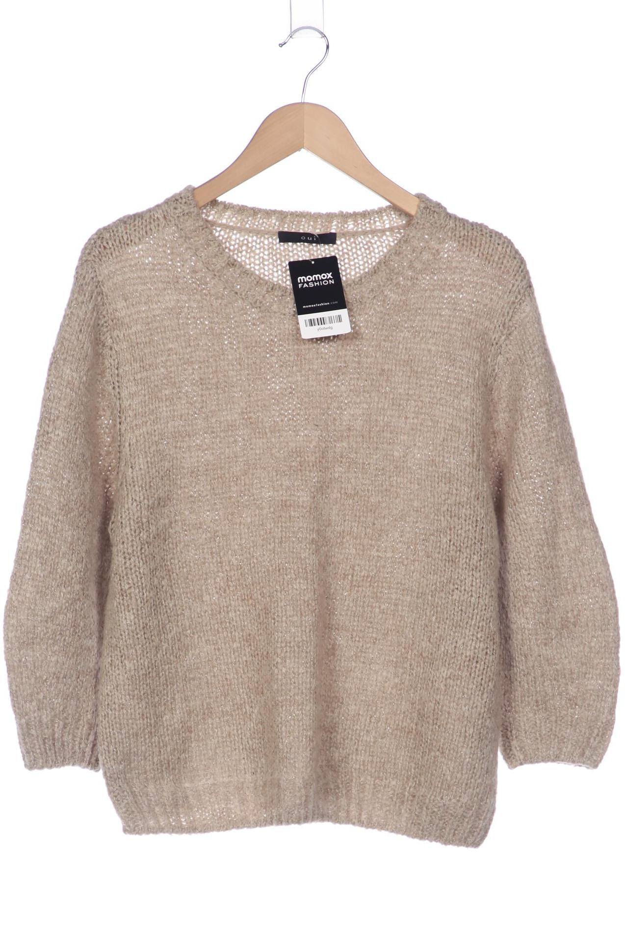 

Oui Damen Pullover, beige, Gr. 38
