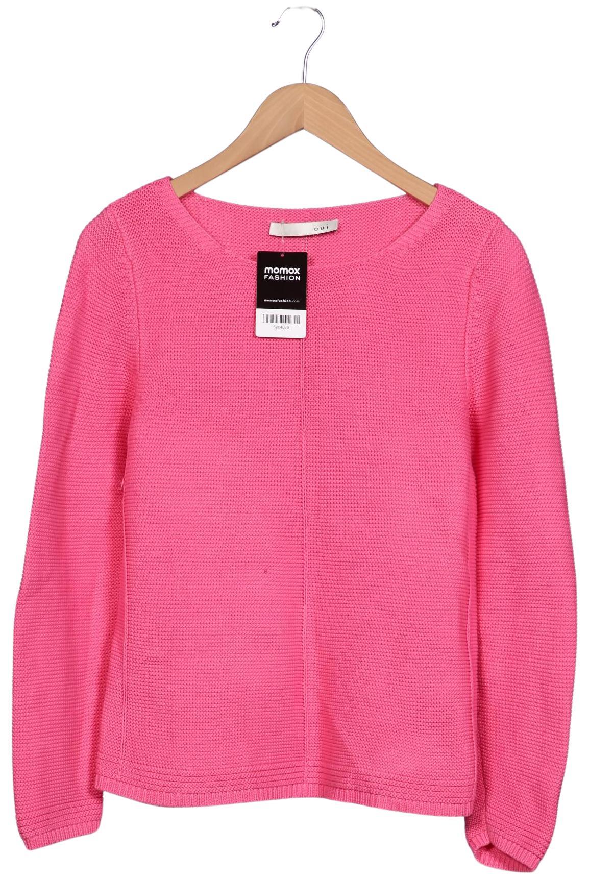 

Oui Damen Pullover, pink, Gr. 38