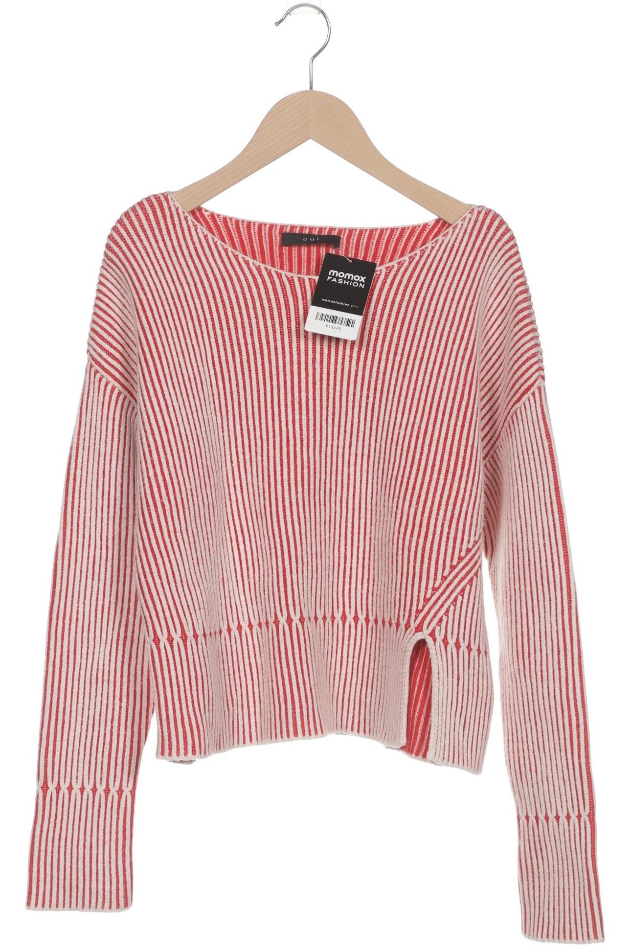 

Oui Damen Pullover, weiß, Gr. 36