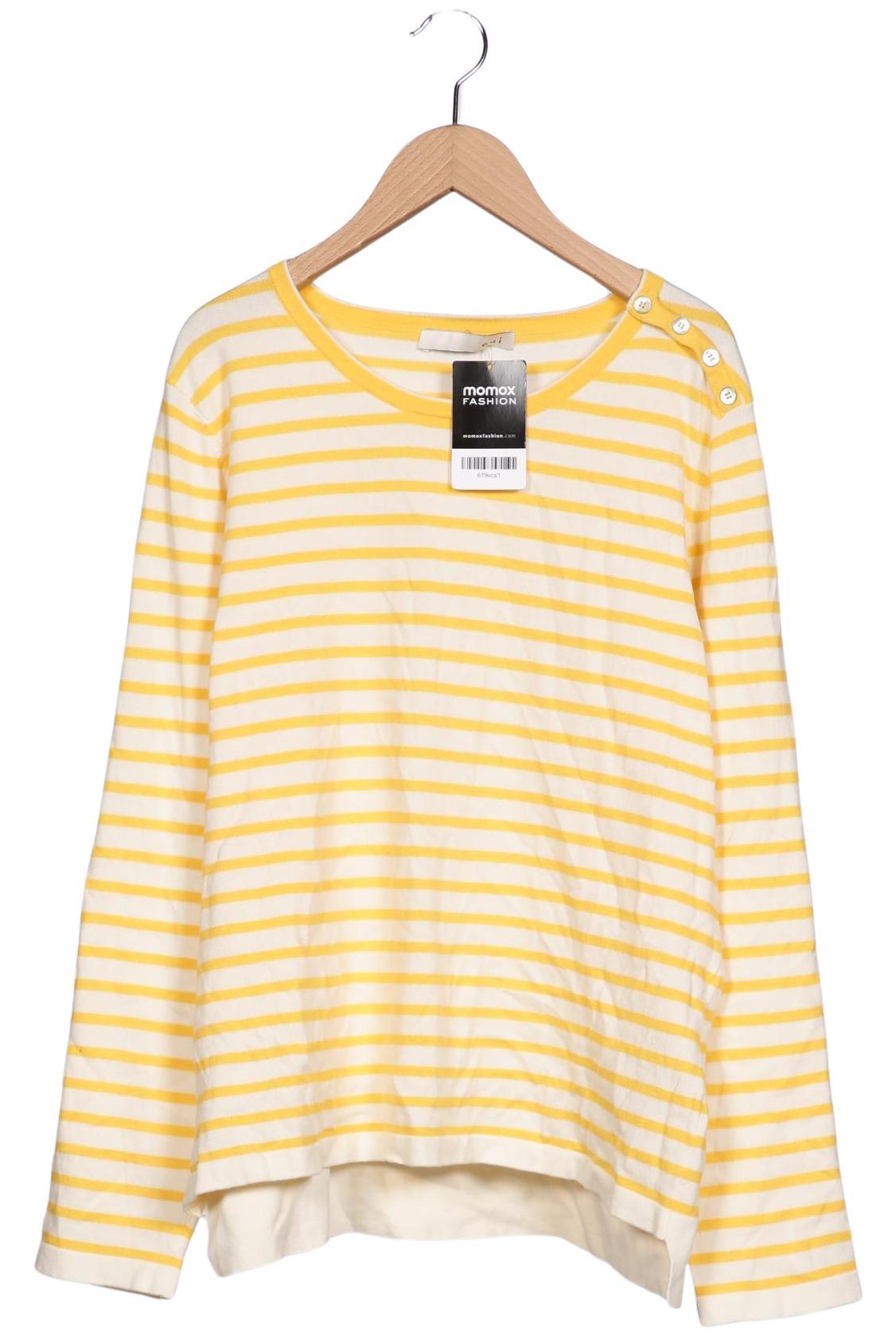 

Oui Damen Pullover, gelb, Gr. 44