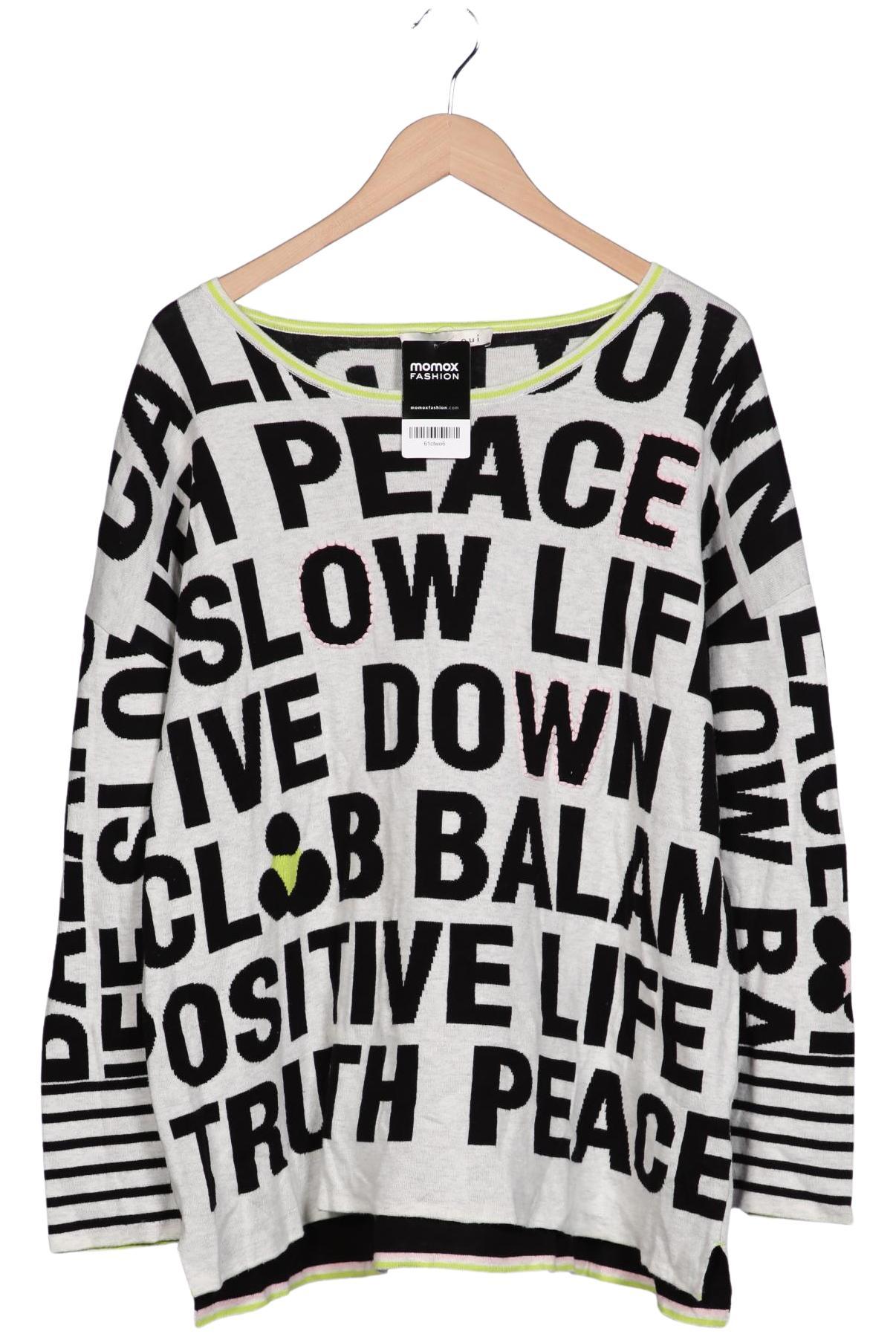 

Oui Damen Pullover, neon, Gr. 46